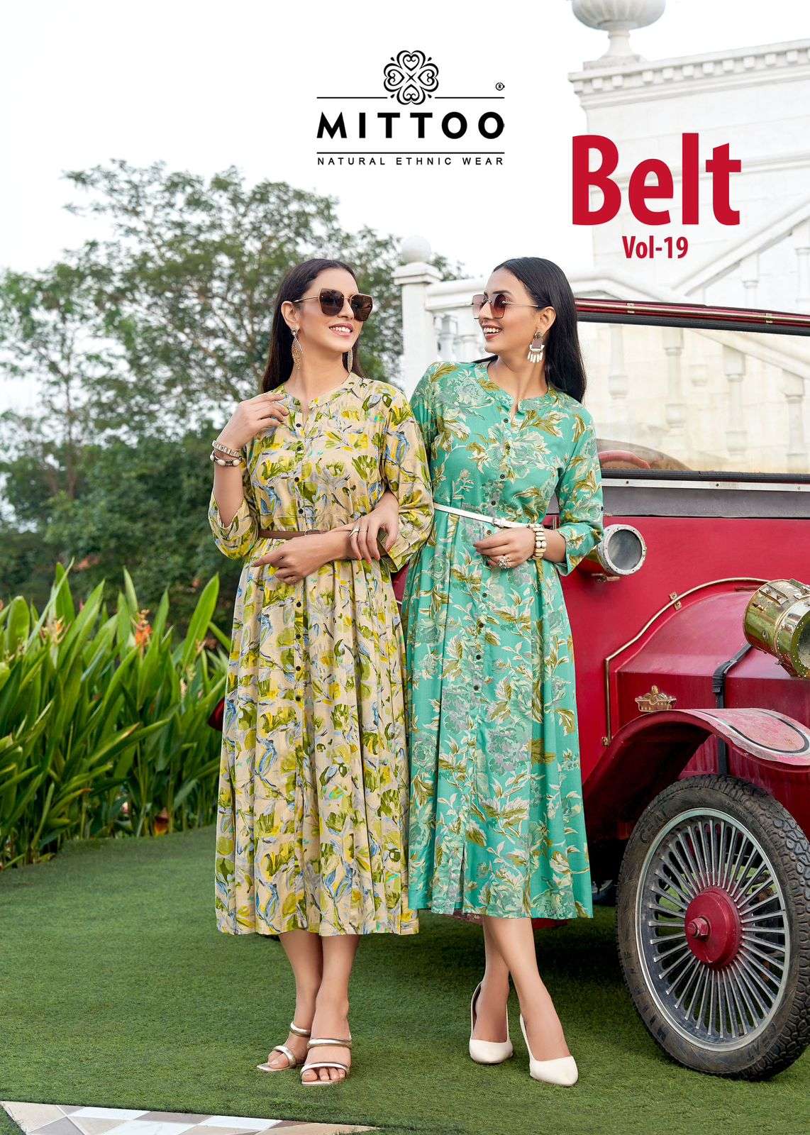 MITTOO BELT VOL 19 RAYON STYLISH TOP KURTI DAILY & PARTY WEA...