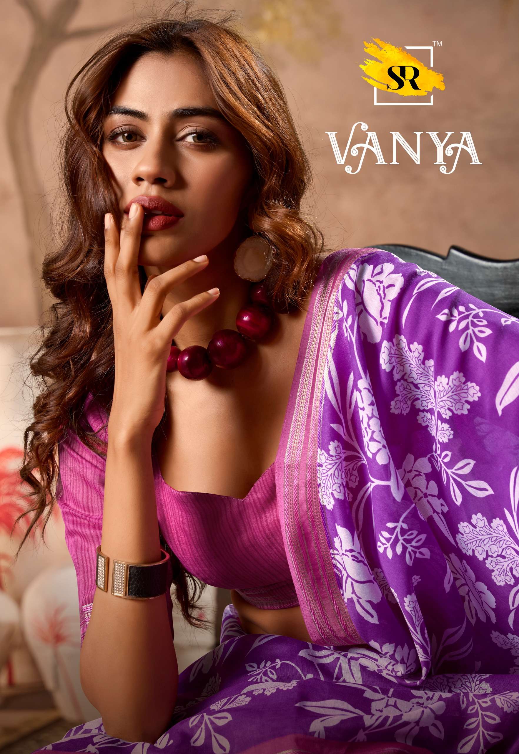 STAVAN VANYA MAL COTTON WITH PRINTED FANCY LOOK SAREE SUPPLI...