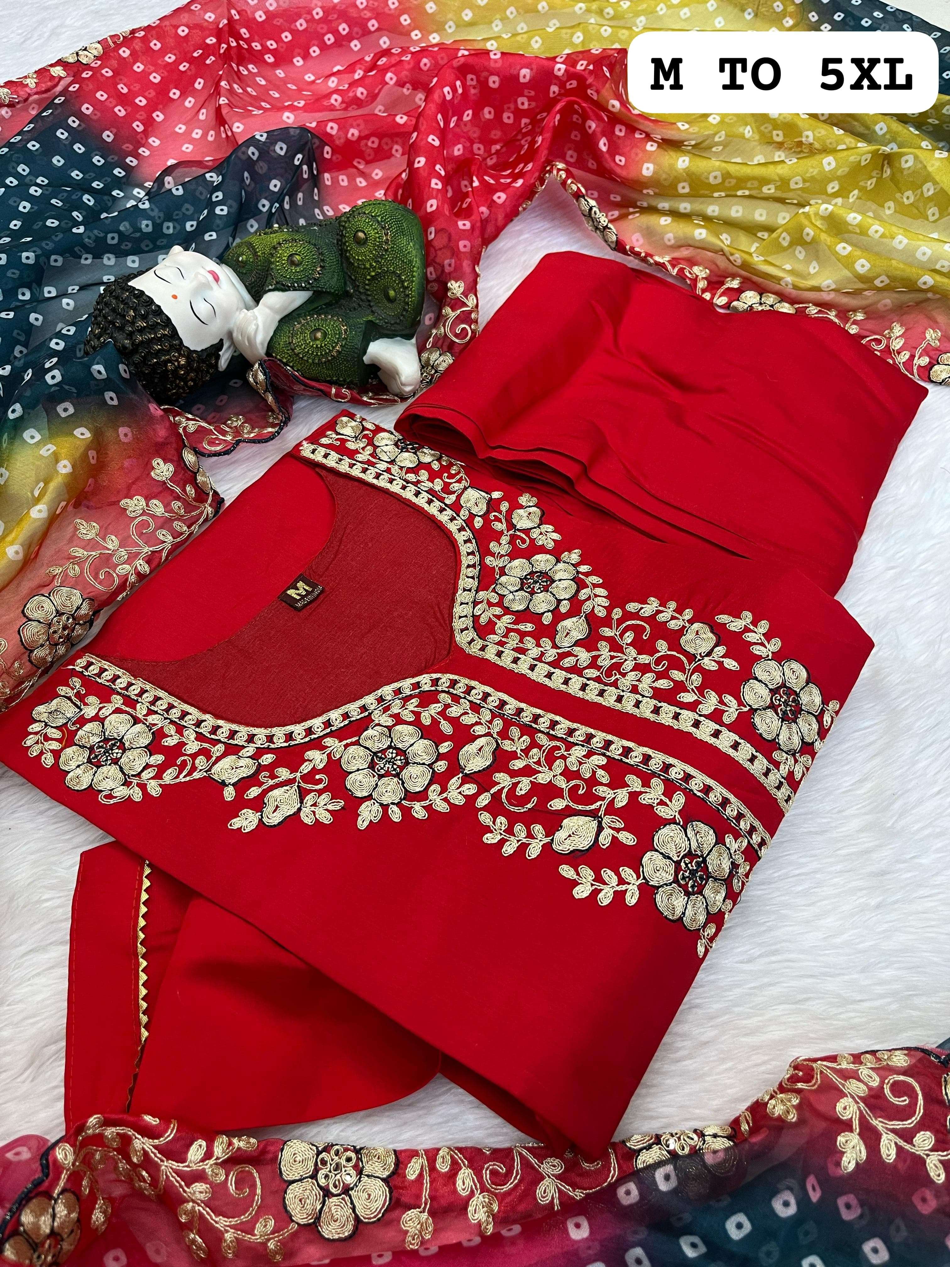 VRD PUSHPA SILK COLORFUL KURTI PANTS DRESS SUPPLIER INDIA ON...