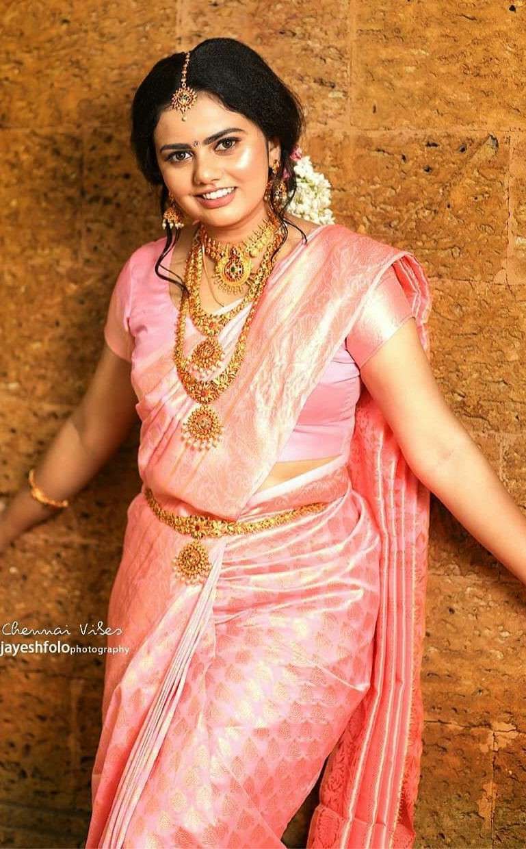 61 BEAUTIFUL PICK COLOR SILK SAREE WEDDING WEAR LOW PRICE SU...