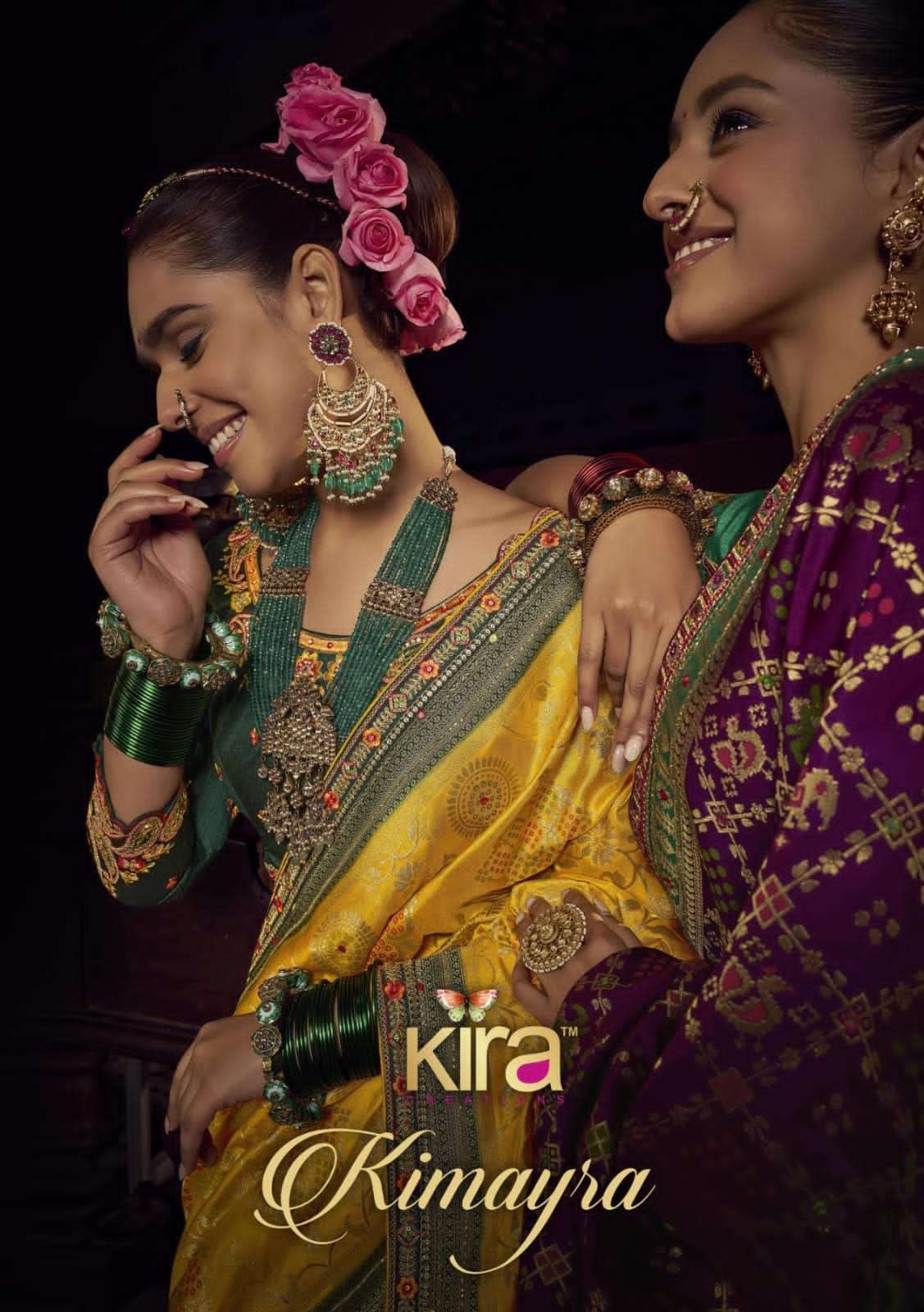 KIRA KIMAYRA VISCOSE SILK HEAVY BORDER FANCY SAREE SUPPLIER ...