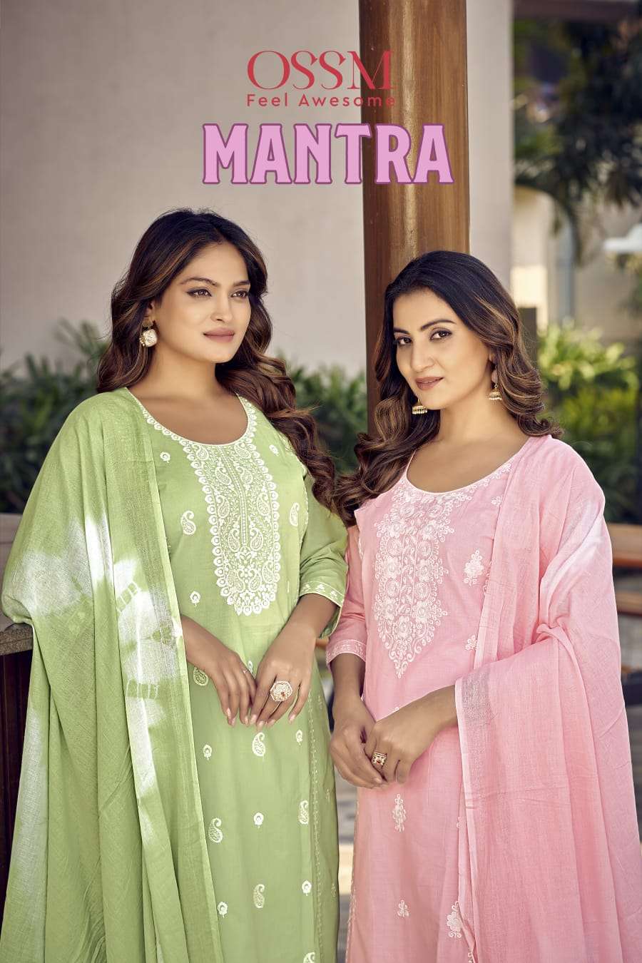 OSSM MANTRA COTTON LIGHT COLOR SUIT FOR WOMEN BEST SUPPLIER