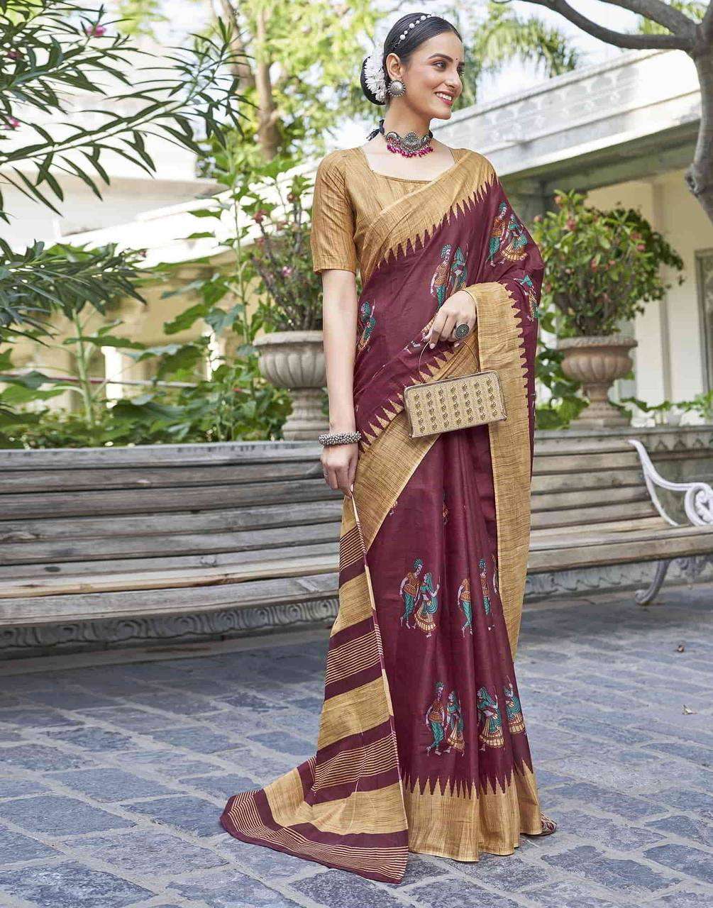 717 INDIAN TRADITIONAL MULMUL COTTON SAREES COLLECTION AT ON...