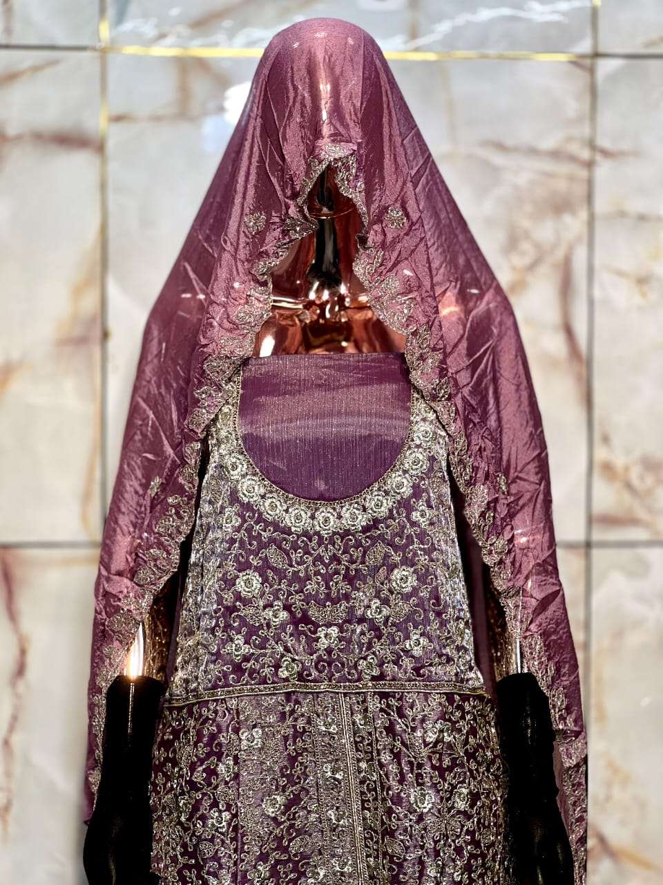 AL QASR MA 103 WEDDING WEAR SPECIAL HEAVY WORK PALAZZO DRESS...