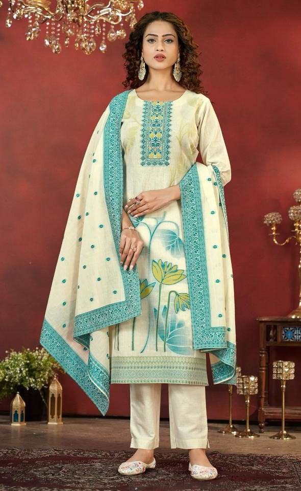 COLORX 5141 TO 5146 COTTON JAQUARD KURTI SET COLLECTION COMB...
