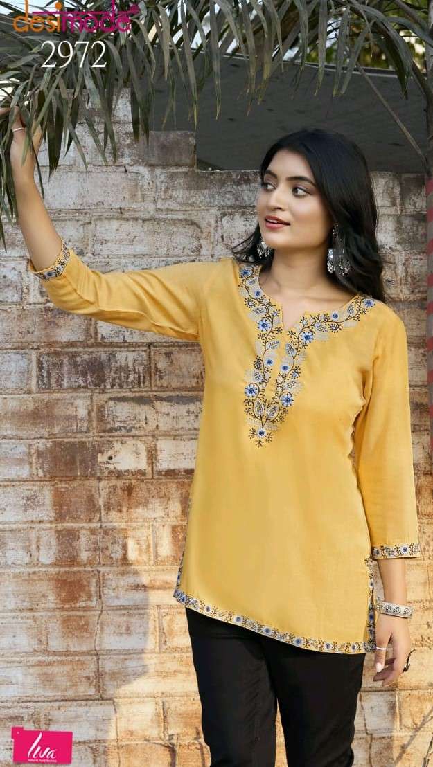 DESIMODE 2972 STYLSIH SHORT TOP FOR LADIES SUMMER COLLECTION...
