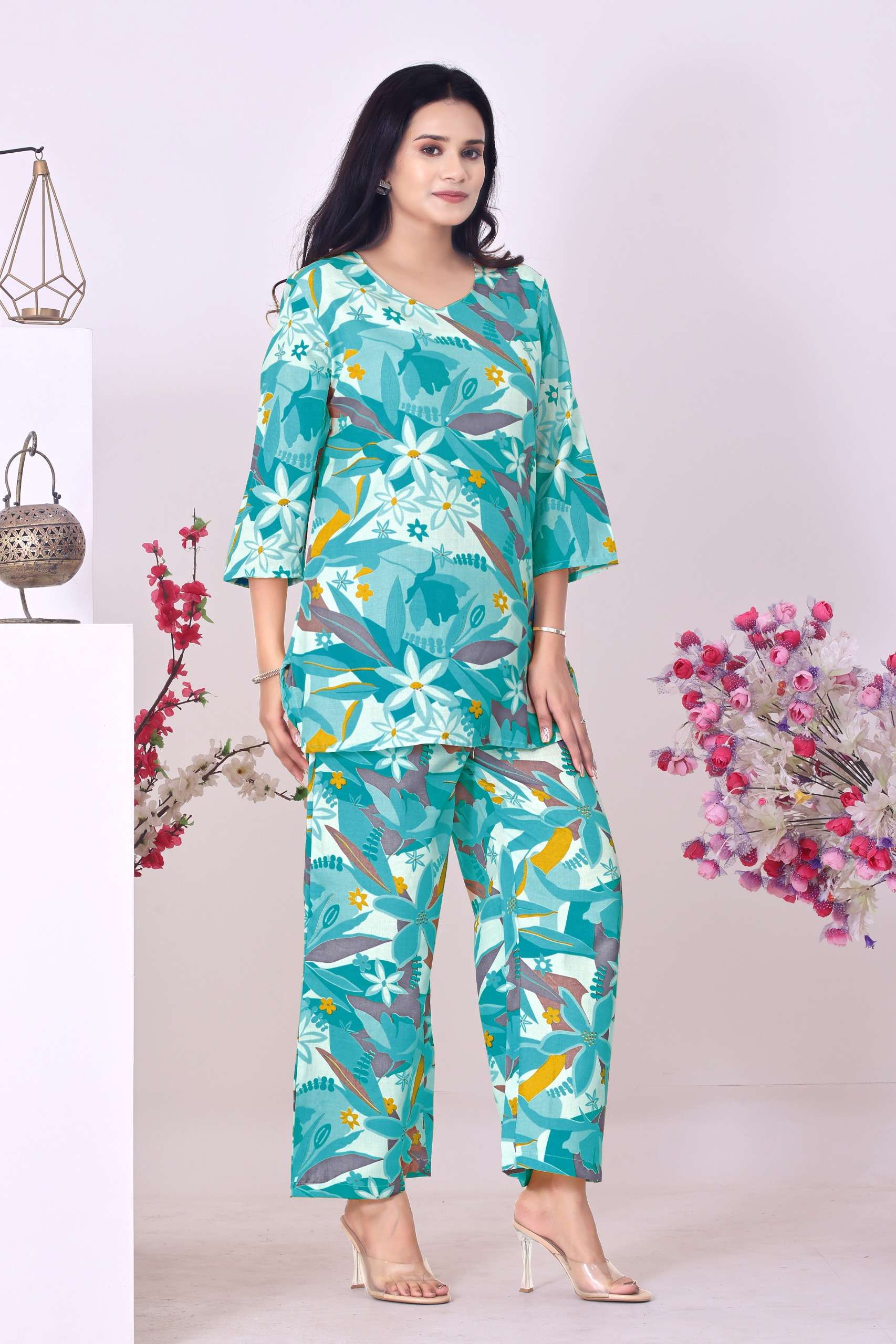 FF TREND WOMEN CO ORD SET COMBO WHOLESALE LOW PRICE BEST QUA...