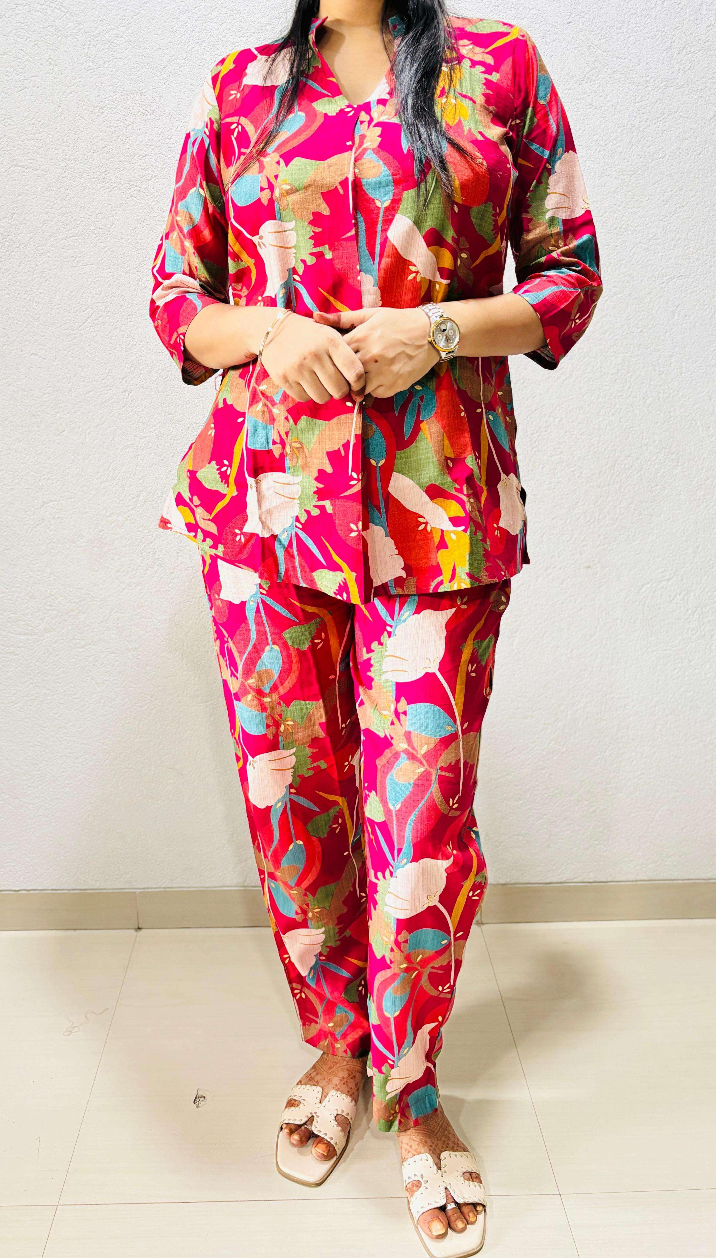 WOMEN TREND CORD SET REGULAR WEAR LOW PRICE SUPPLIER AT SURA...