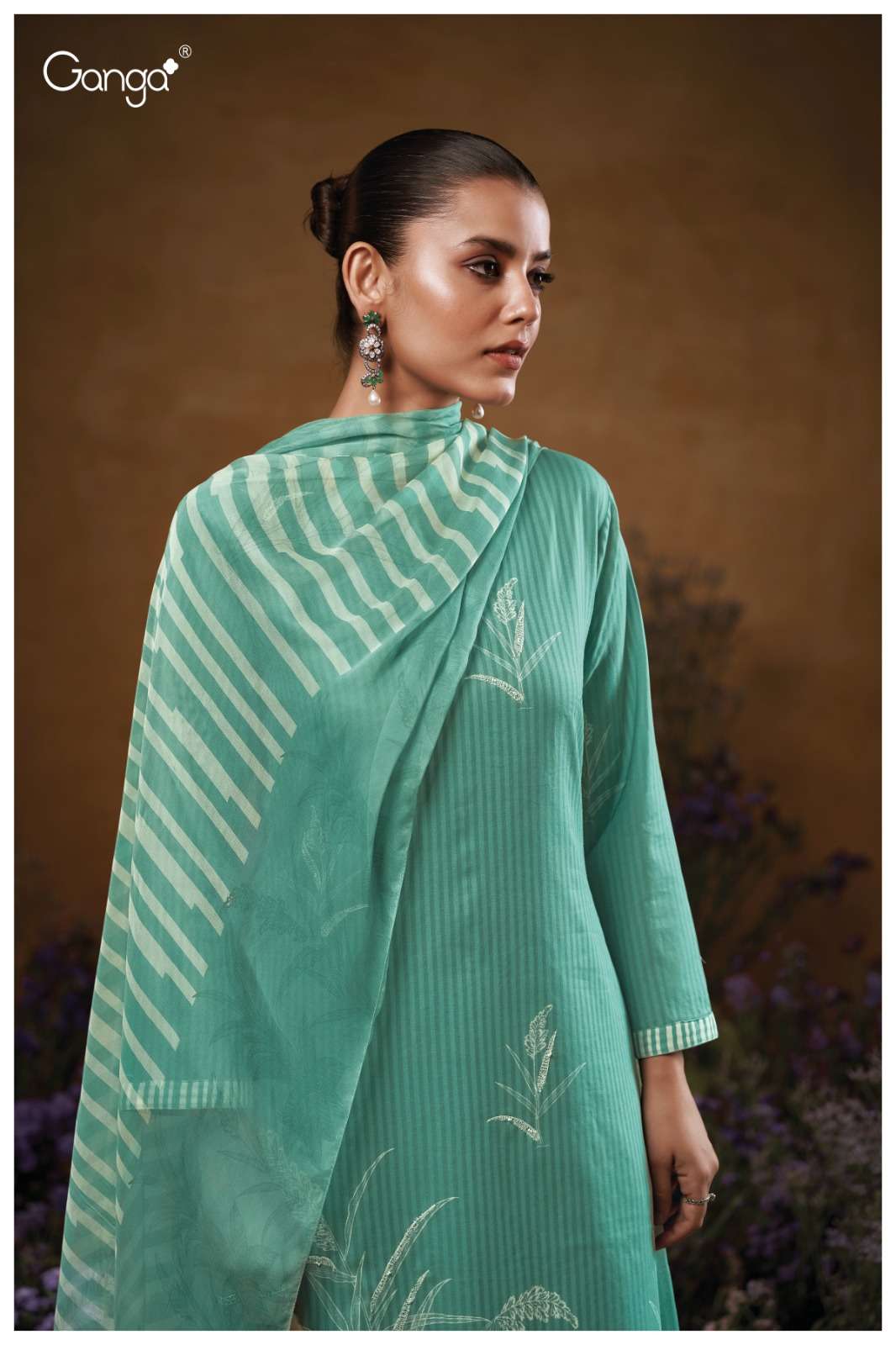 GANGA JACE 3547 BUTIQUE QUALITY PREMIUM COTTON PRINTED SUIT ...