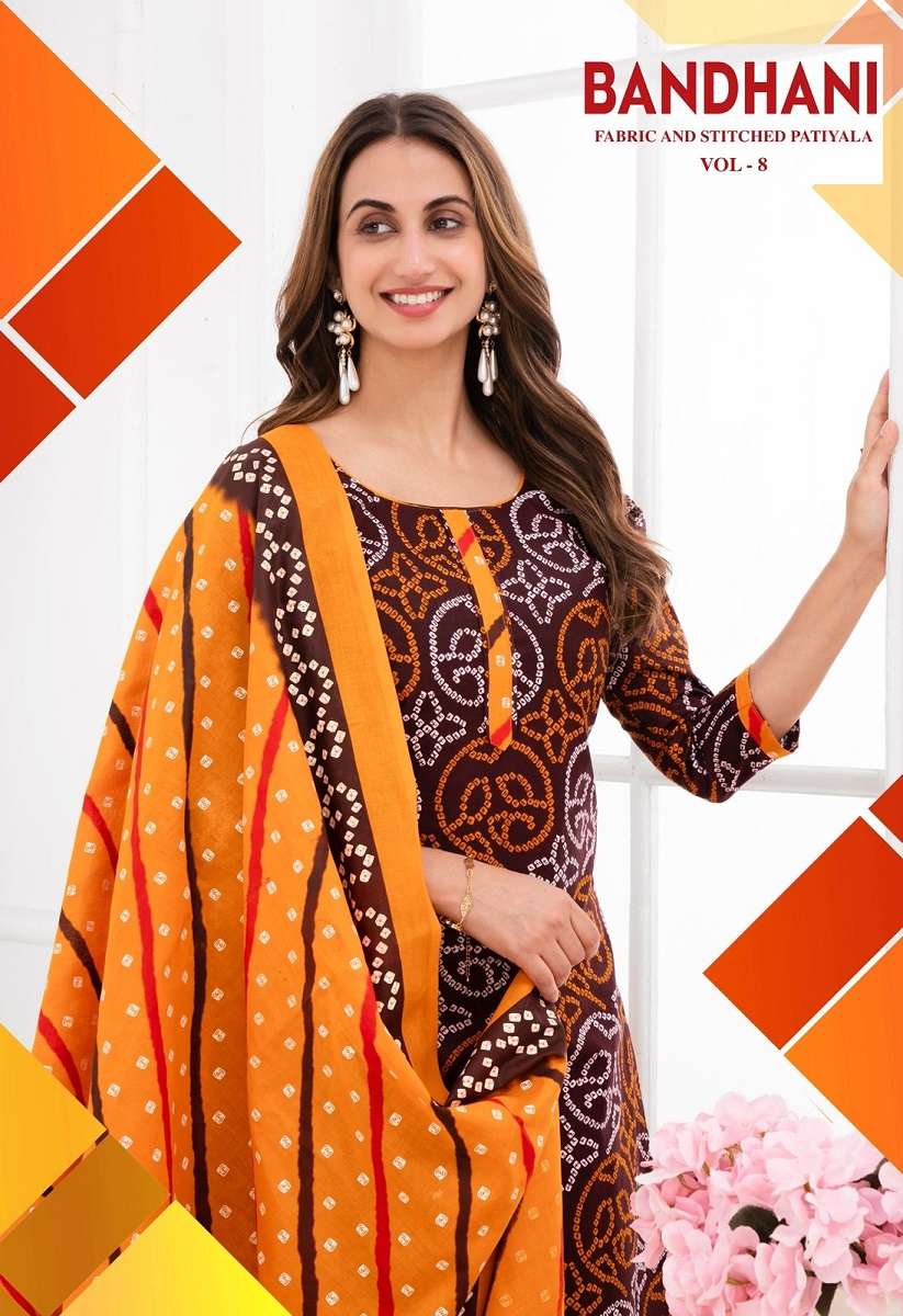 GANPATI BANDHANI VOL 8 PAKISTANI TYPE LAWN COTTON SUIT MATER...