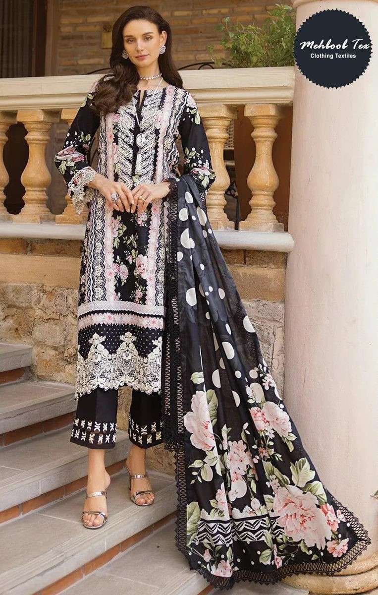 MEHBOOB TEX ELAF 1393 HEAVY COTTON NEW DESIGN PAKISTANI DRES...
