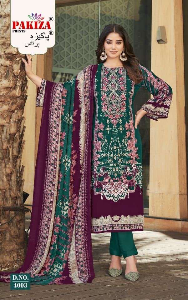 PAKIZA PRINTS NAWAZISH VOL 4 RAYON PRINT SALWAR SUIT COLLECT...