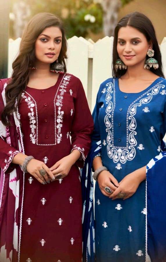 SUBHASH TARUNIKA FESTIVAL SEASON COTTON FABRIC SALWAR SUIT W...