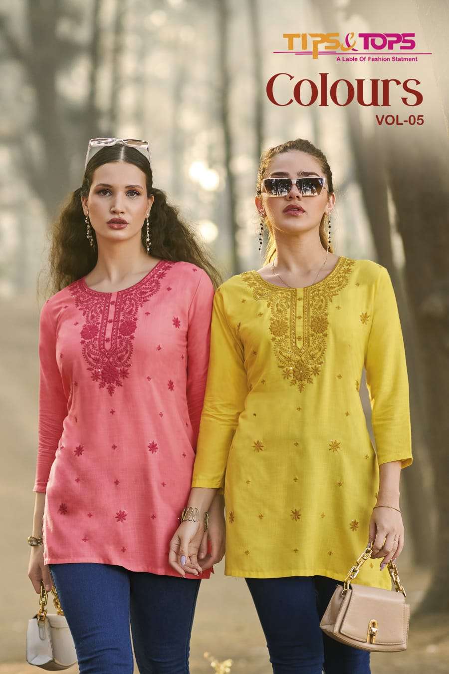 TIP AND TOPS COLORS VOL 05 TREND RAYON SHORT TOP REGULAR WEA...
