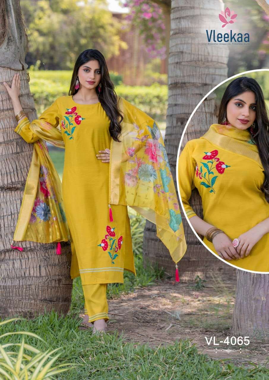  VLEEKAA 4065 FESTIVAL WEAR SALWAR SUIT COLLECTION IN SURAT ...