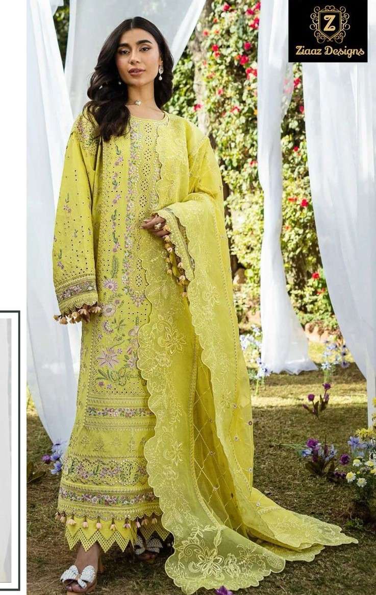 ZIAAZ DESIGNS 903 BRANDED INDIAN TOP PAKISTANI CLOTHES FOR W...