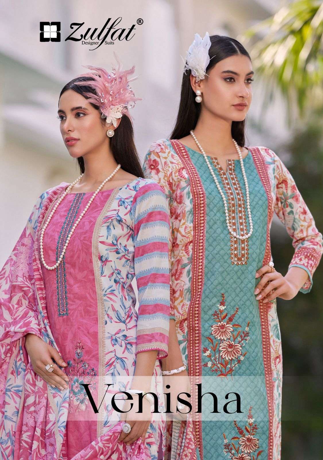 ZULFAT DESIGNER VENISHA TOP DESIGNER COTTON SUIT FOR LADIES ...