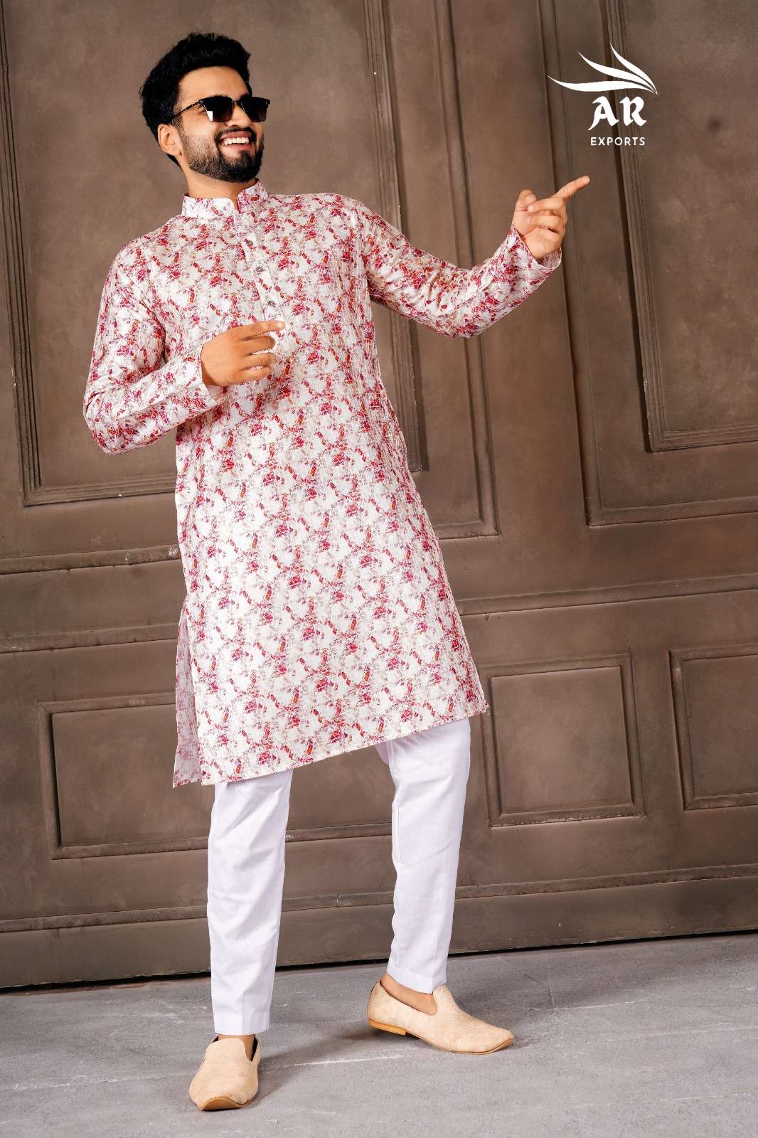 A R EXPORTS SHREEMAAN VOL 1 FESTIVAL MENS WEAR KURTA PAYJAMA...
