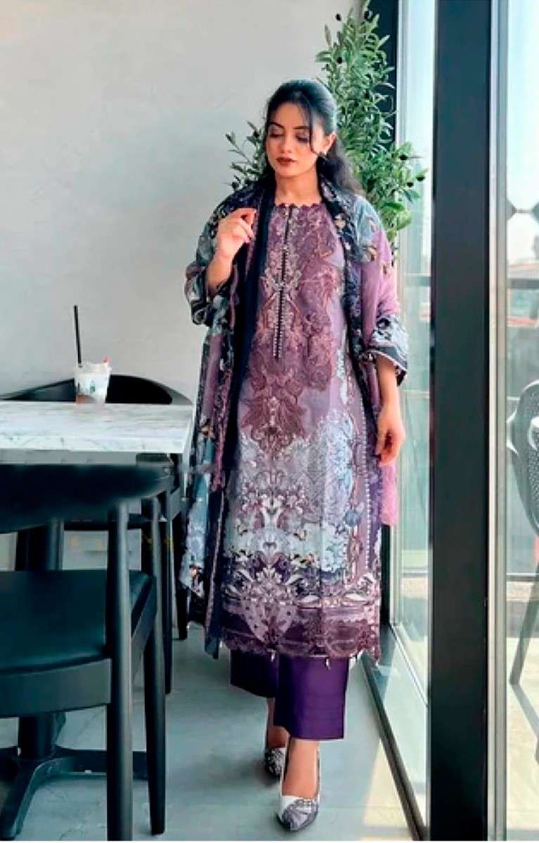 AASHA DESIGNER HARSHA VOL 1 PAKISTANI DESIGN COTTON SUIT LAD...