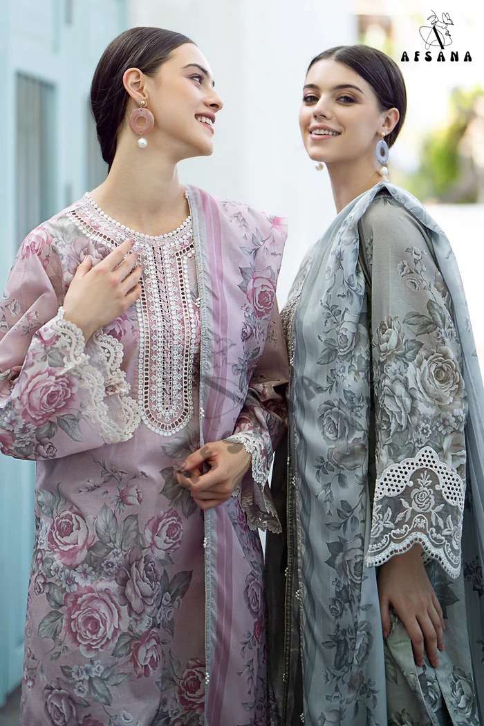 AFSANA KARACHI LAWN VOL 2 BRAND KARACHI LAWN PRINT PAKISTANI...