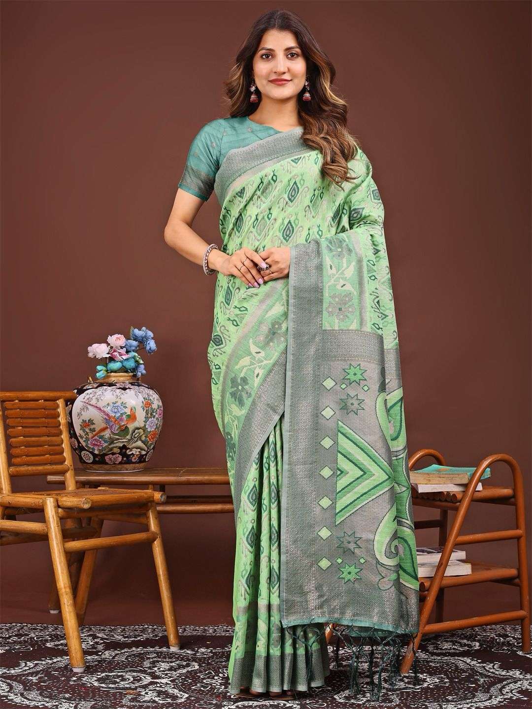 ASTITA KRITIKA LINEN COTTON SUMMER SPECIAL WEAVING DESIGN SA...