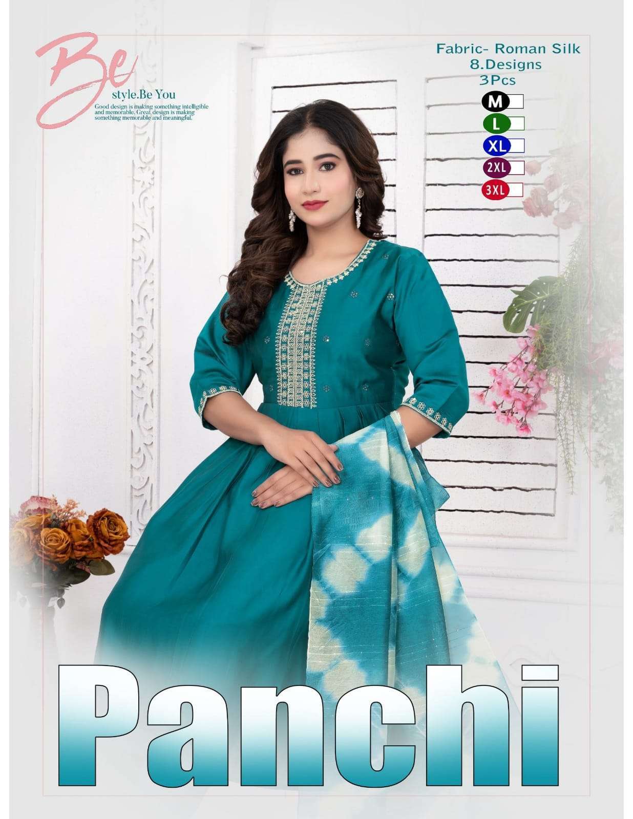 BEAUTY PANCHI VOL 4 FESTIVAL WEAR SILK READYMADE DRESS FOR W...
