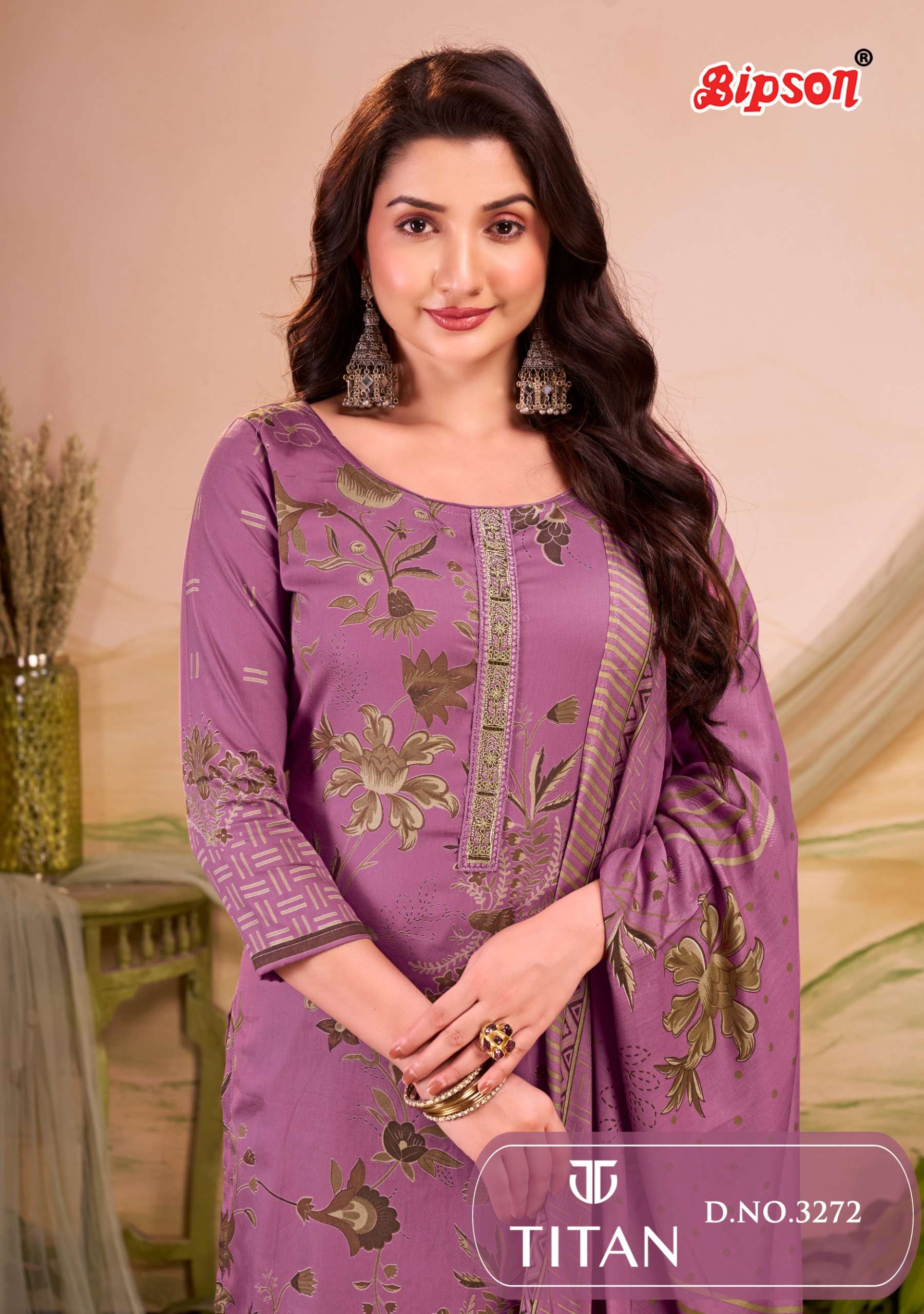 Bipsone Titan 3272 Best Cotton Designer Ethnic Wear Women Ma...