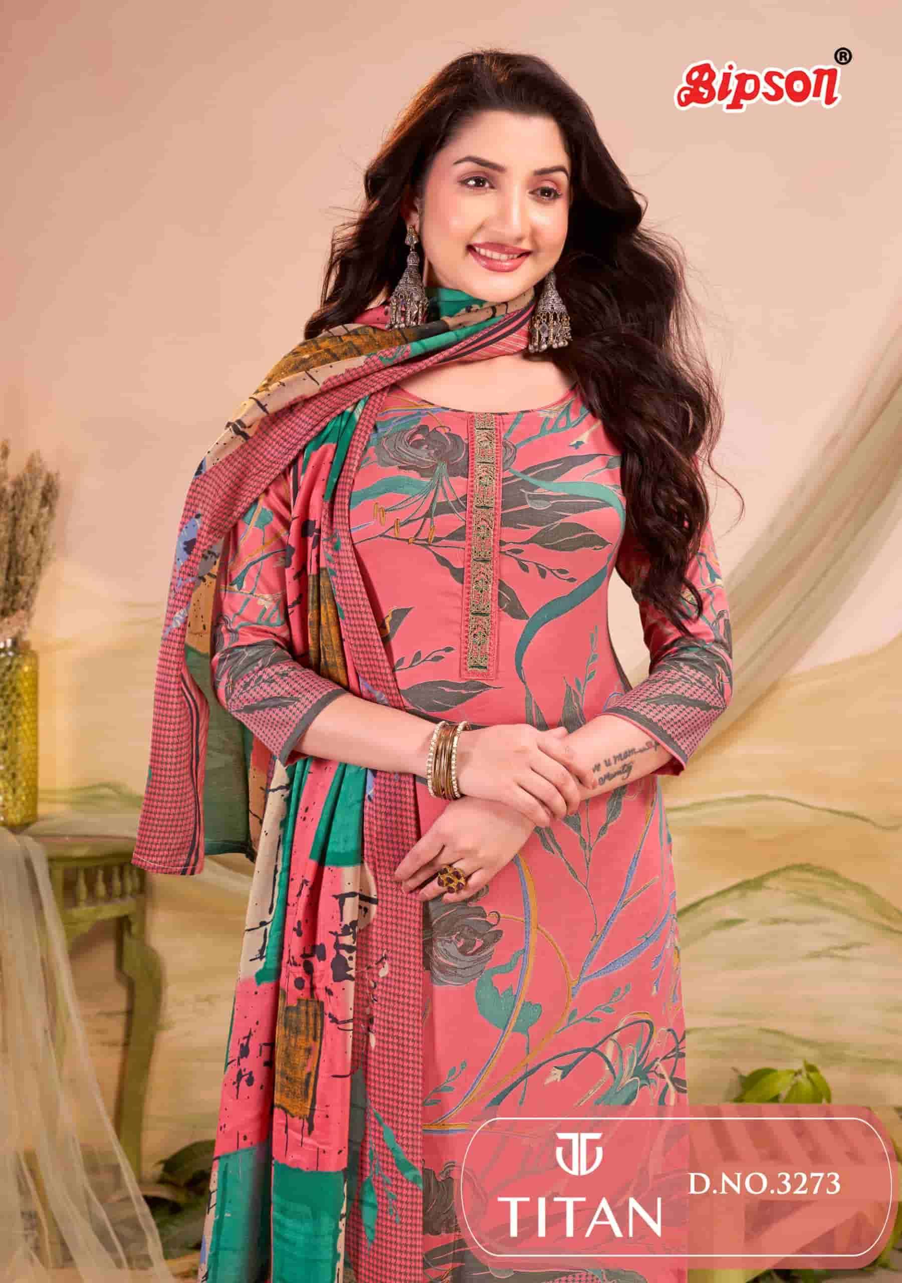 Bipsone Titan 3273 Designer Ethnic Wear Women Material Suit ...