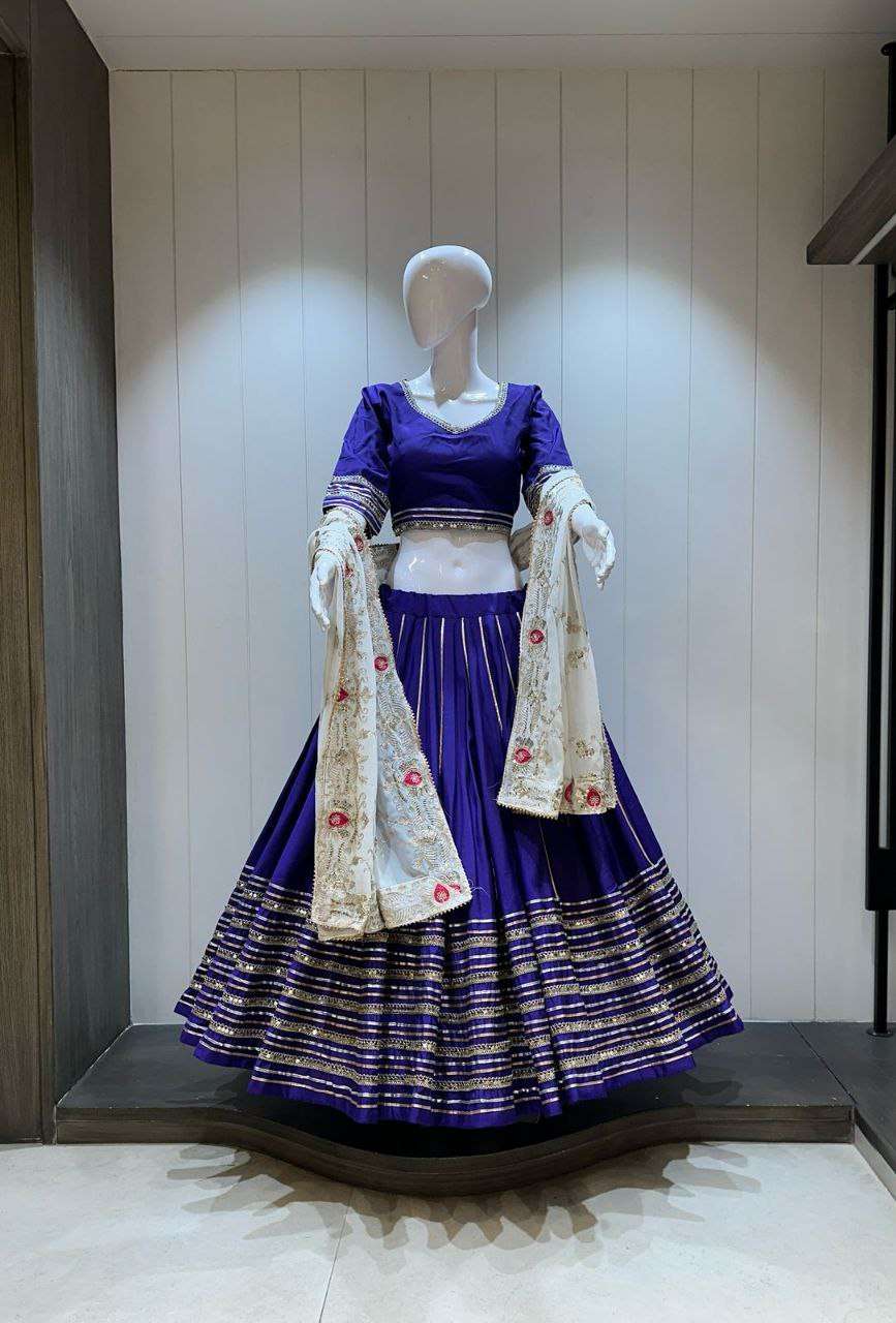 BOUTIQUE QUALITY SILK LEHENGA CHOLI FOR FESTIVAL WEAR INDIA ...