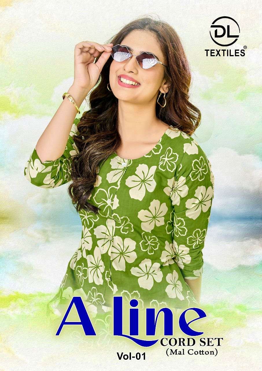 DL A LINE VOL 1 REGULAR WEAR COTTON READYMDE SUIT LADIES DEA...