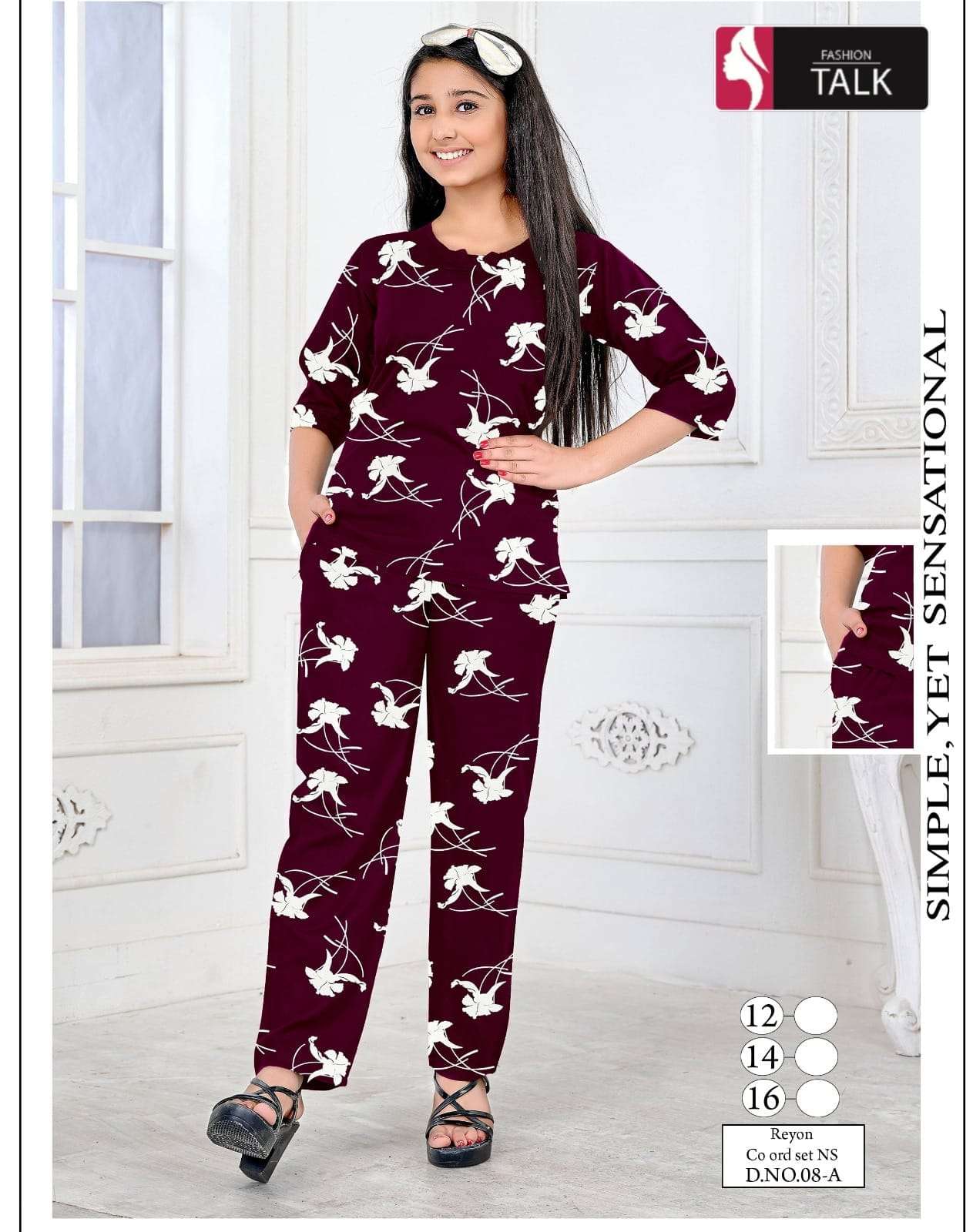 SUMMER WEAR KIDS CO ORD SET VOL PC 8 NS KIDS NIGHT SUIT FOR ...