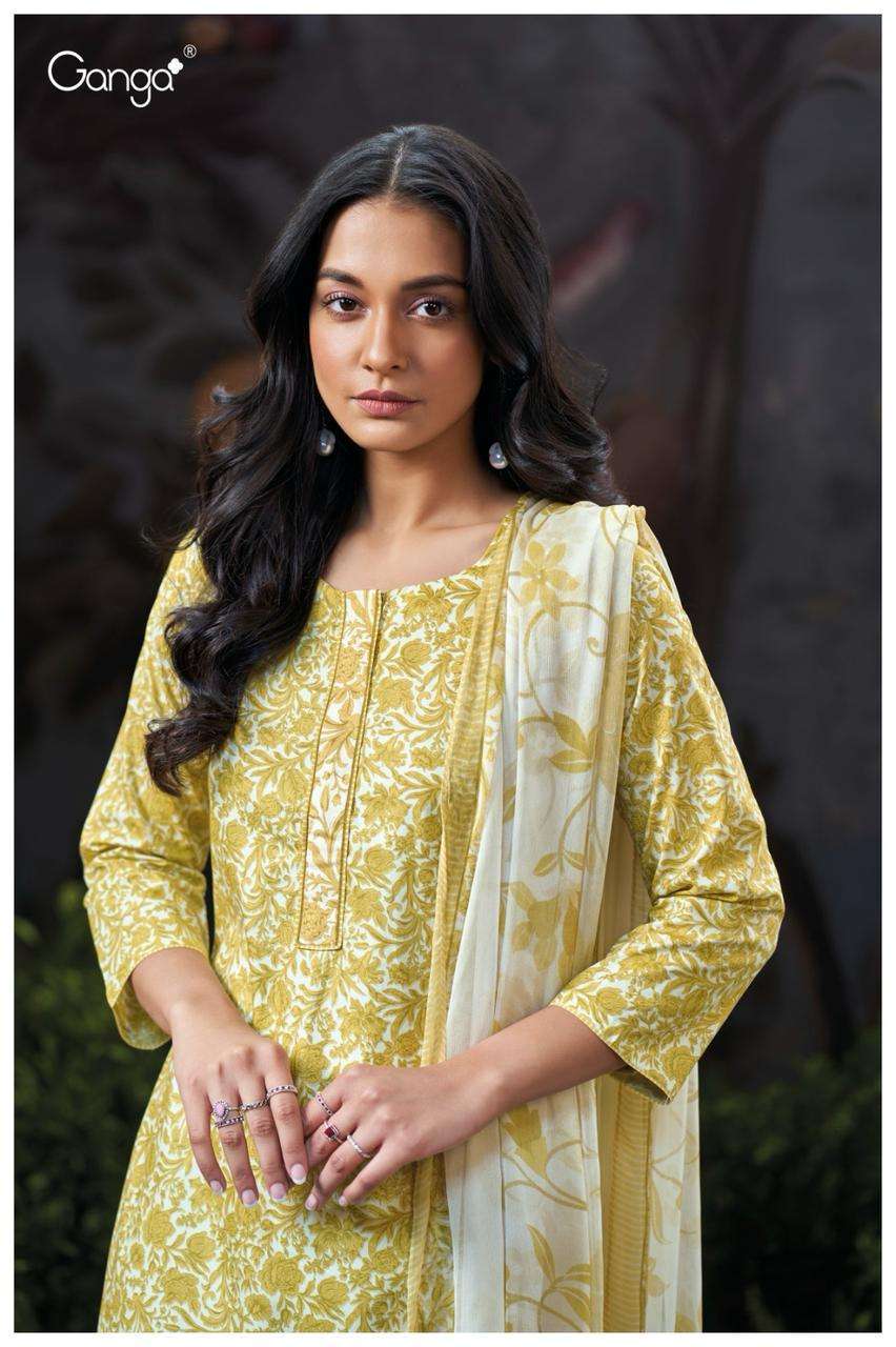 GANGA FASHION AVARI 3209 BRAND CLOTH COTTON LADIES PALAZZO S...