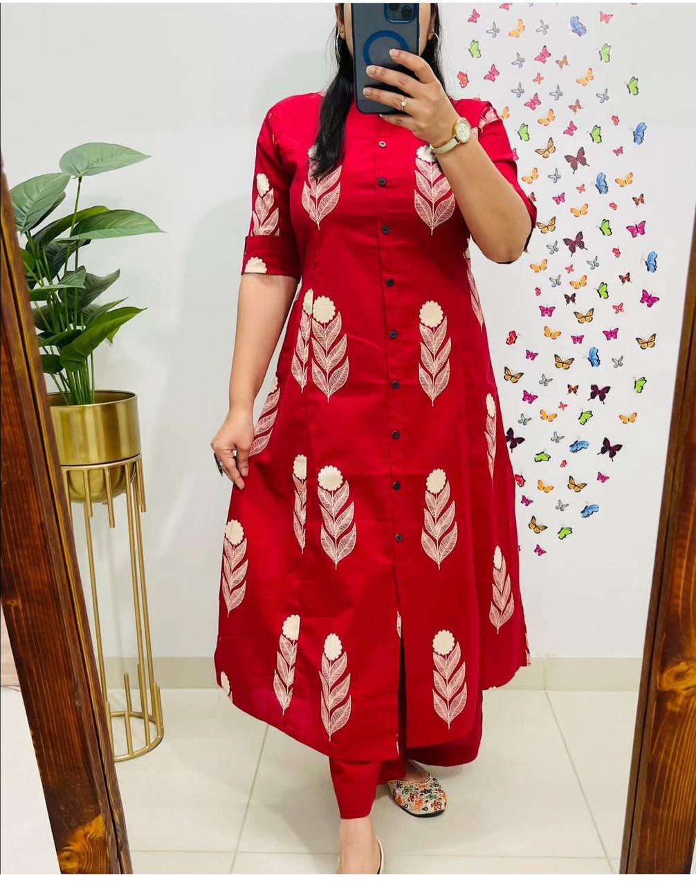 Jaipuri cotton fancy printed readymade Summer special Cord S...
