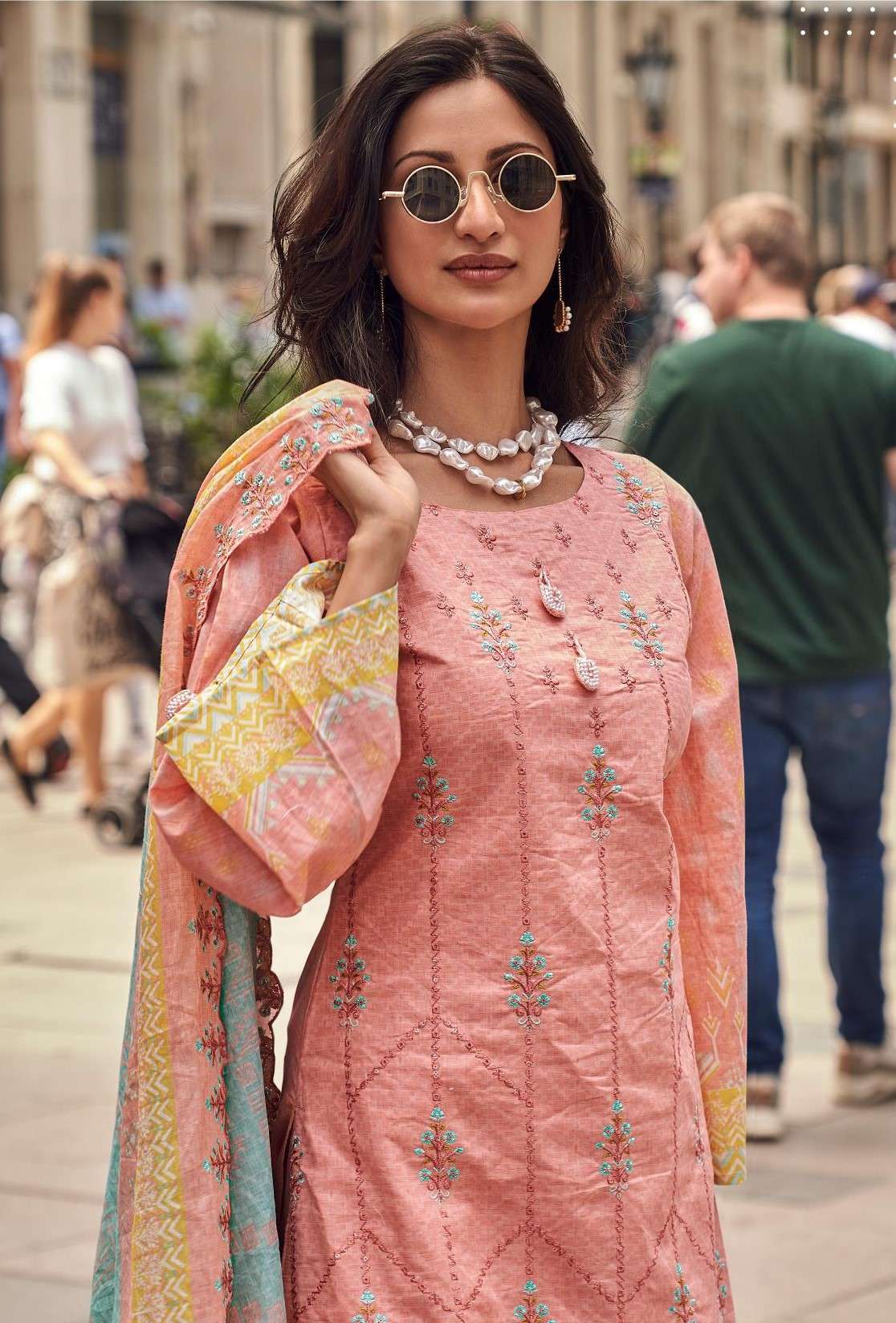 JIHAN BIN SAEED LAWN COLLECTION VOL 14 TOP BRAND PAKISTANI S...