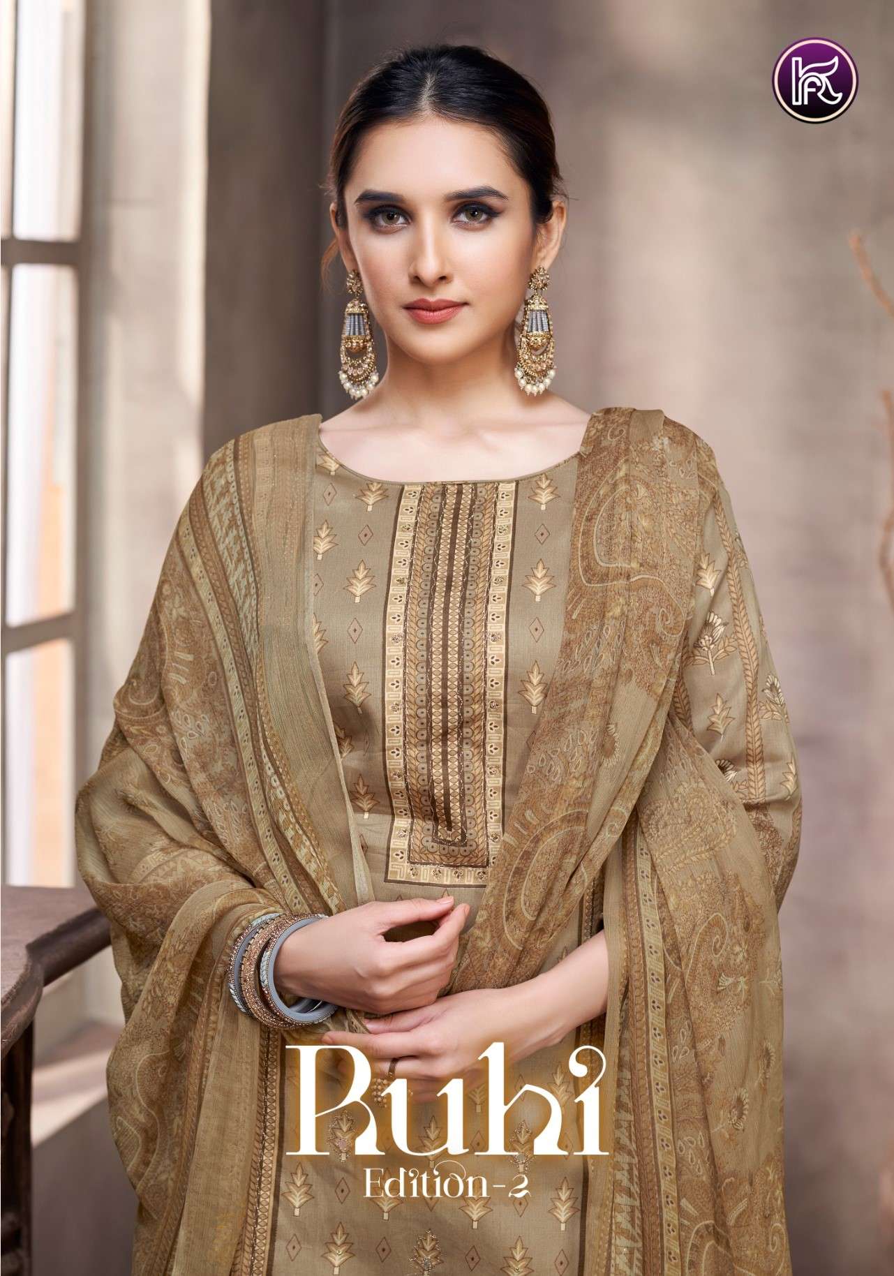 KALA FASHION RUHI 2 PAKISTANI PRINT COTTON DRESS WHOLESALE I...