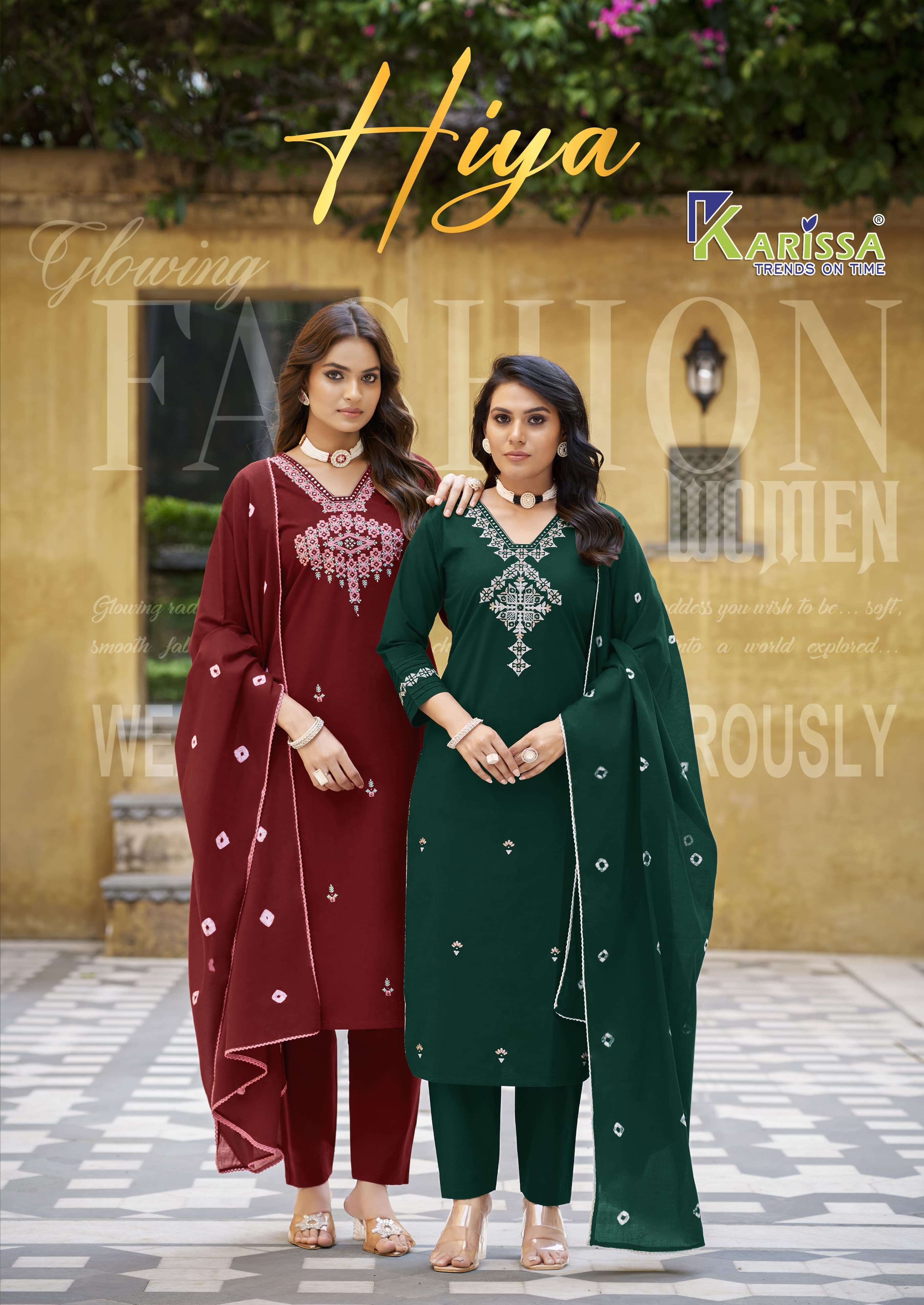 KARISSA HIYA PREMIUM HEAVY COTTON READYMADE SUIT FOR DEALER