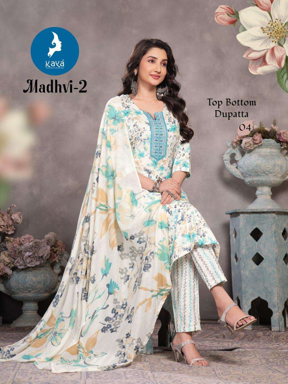 KAYA KURTI MADHVI 2 FUNCTION CASUAL SUIT FOR WOMEN ETHNIC RE...