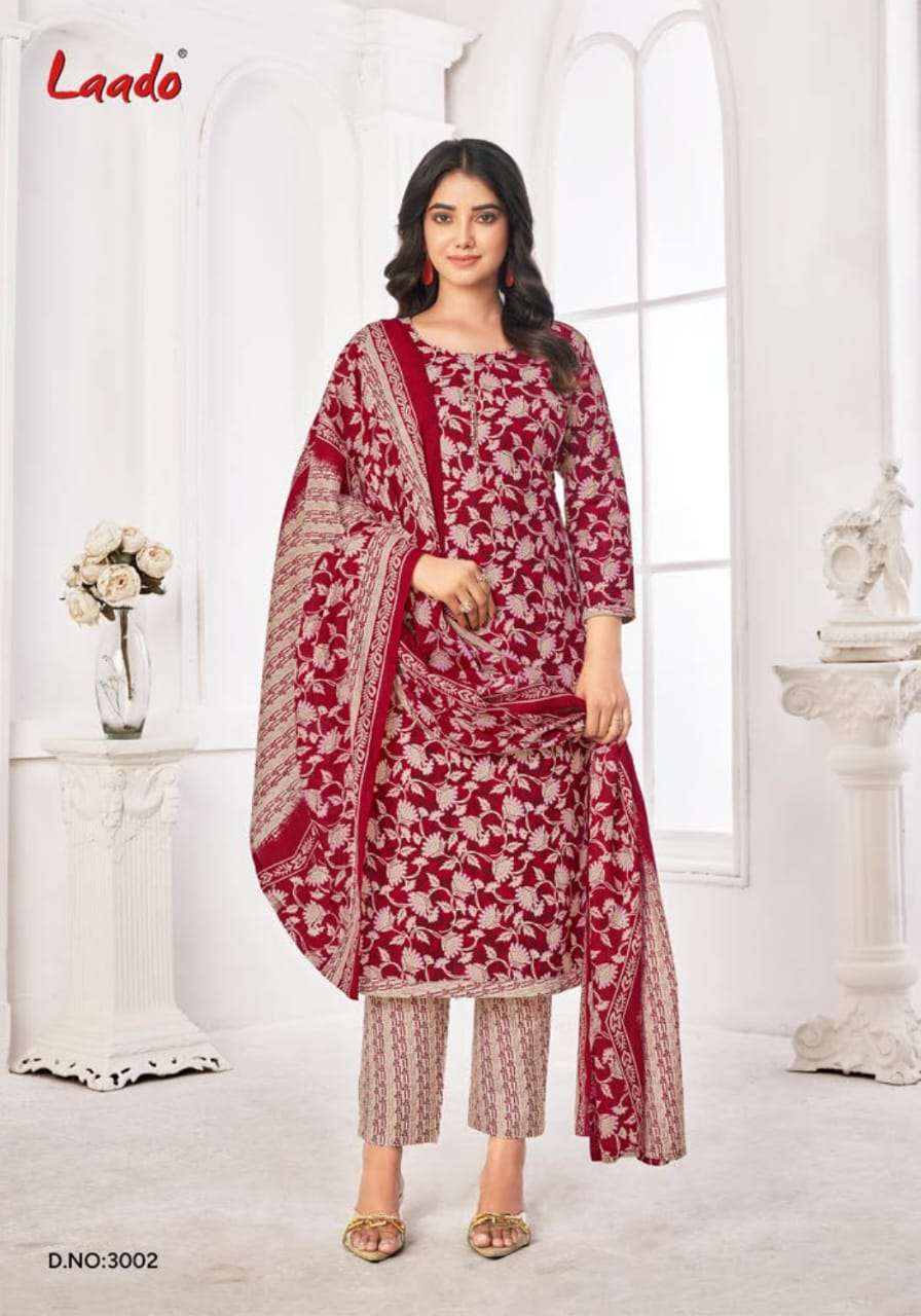 LADDO PRINCESS VOL 3 REGULR WEAR COTTON SUIT COLLECTION DEAL...