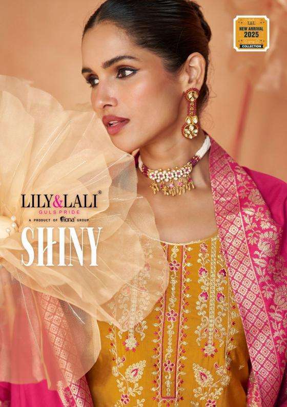 LILY & LALI SHINY HIGH QUALITY READYMADE SILK WORK SUIT FOR ...
