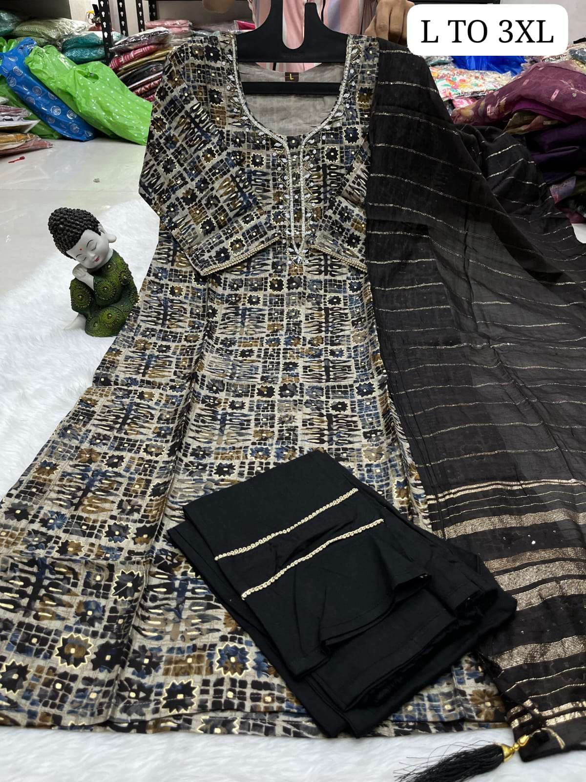 MODAL PRINT COTTON DESIGN KURTI PANT SUIT FOR WOMEN CLOTH ST...
