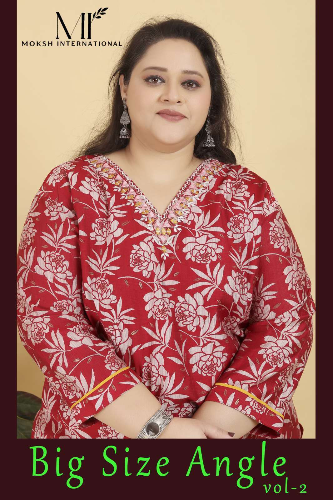MOKSH BIG SIZE ANGEL VOL 2 PREMIUM DESIGNS 3 PIECE BIG SIZE ...