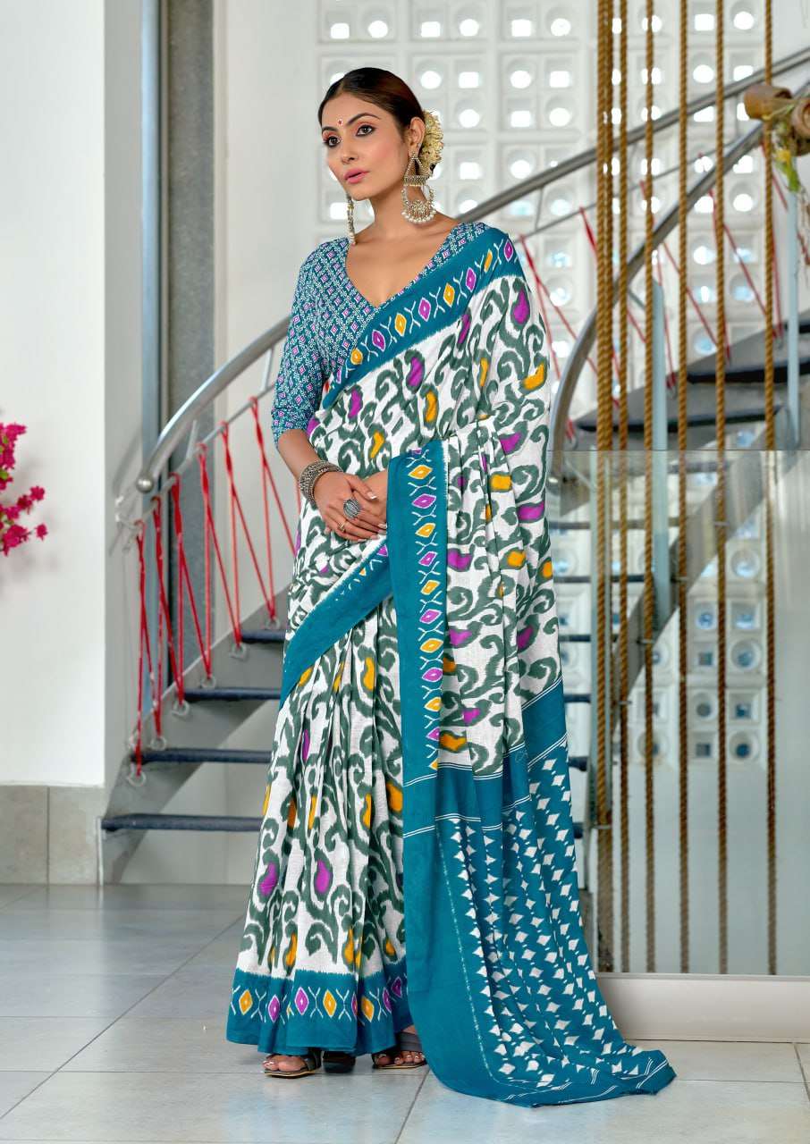 MULMUL COTTON SAREE COLLECTION FESTIVAL BEST ONLINE SHOP JYO...