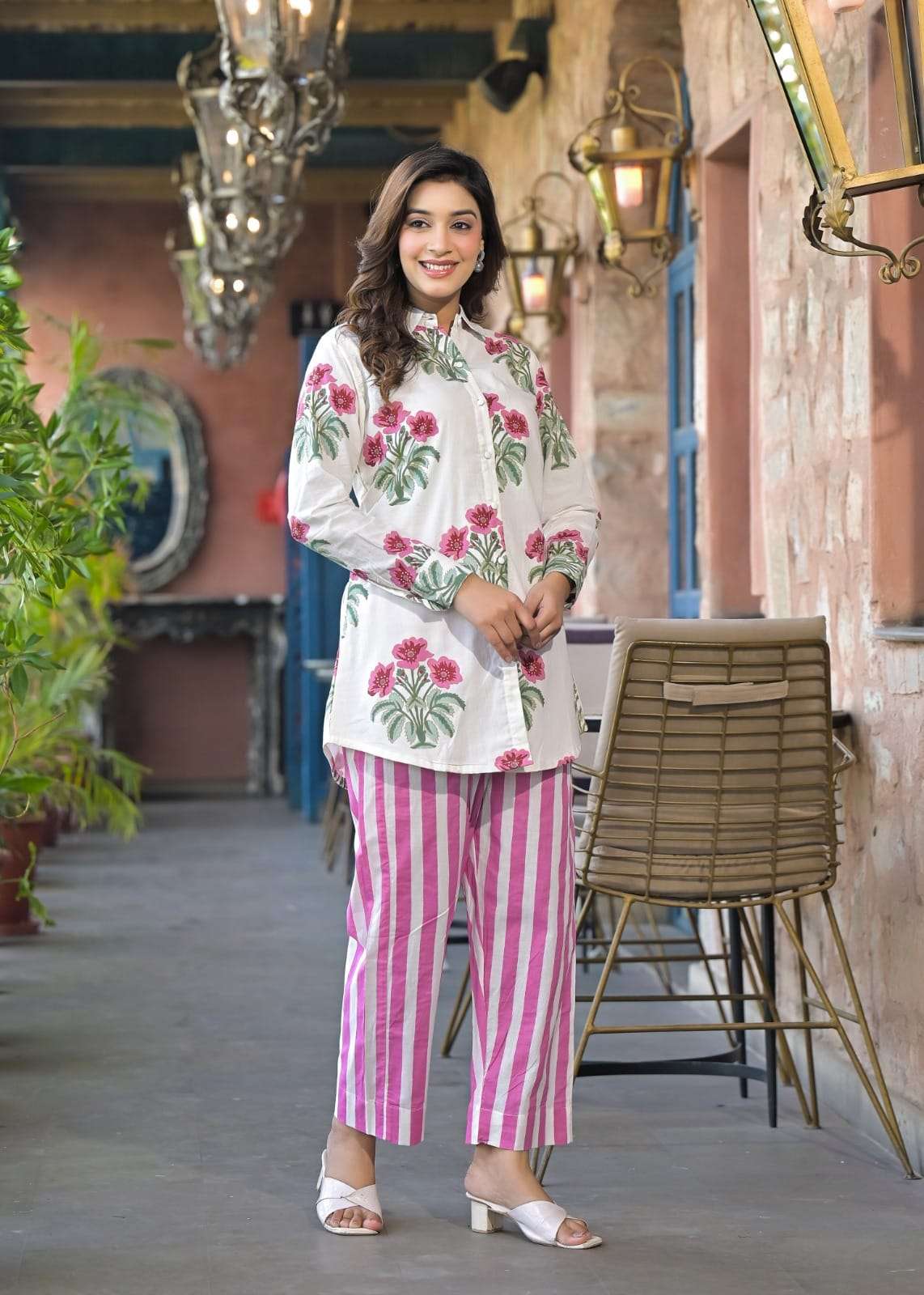 MULTICOLOR WOMEN CORD SET COLLECTION WHOLESALE IN SURAT GJ