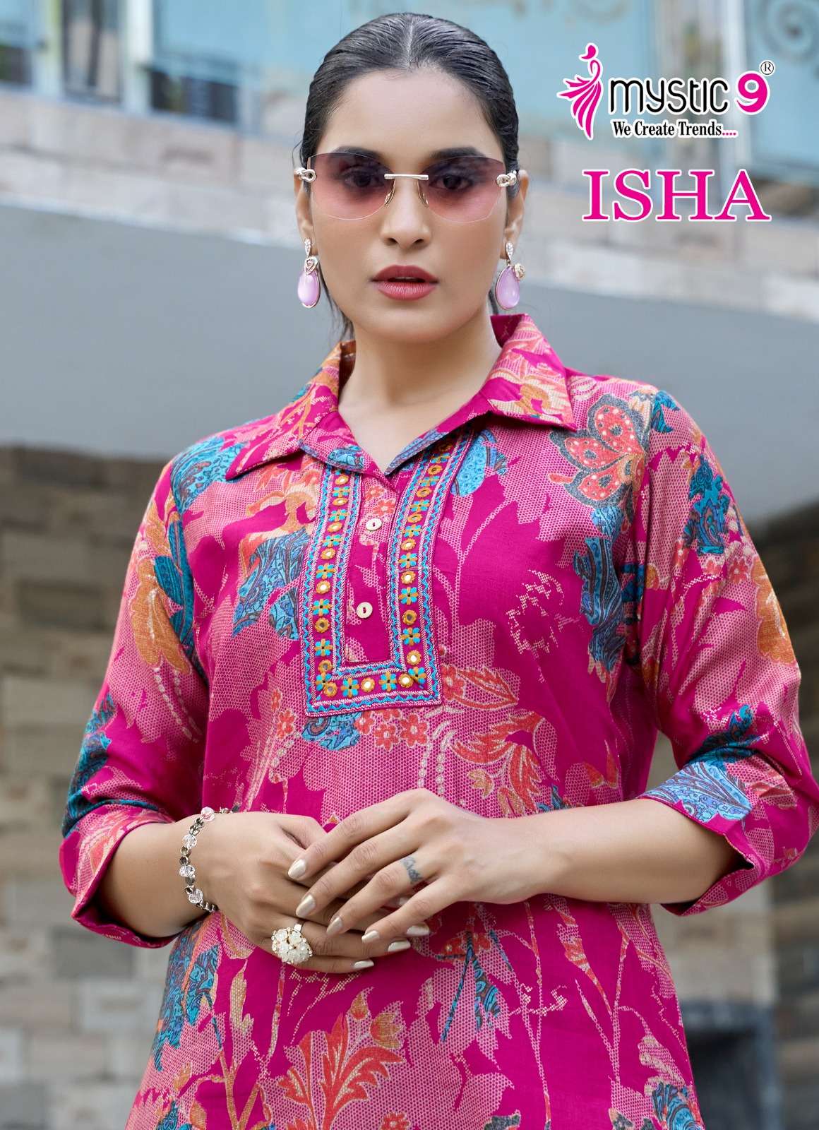 MYSTIC 9 ISHA VOL 1 PREMIUM SILK READYMADE SALWAR SUIT WHOLE...