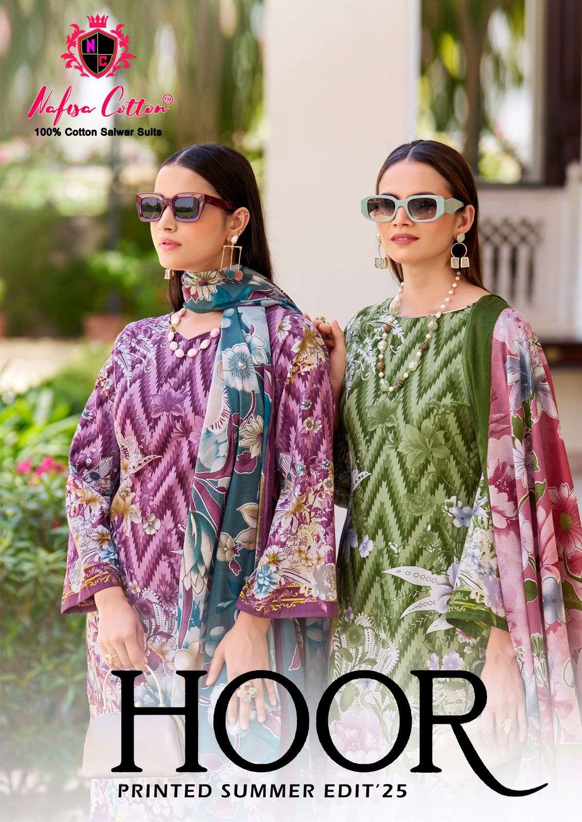 NAFISA HOOR VOL 1 KARACHI PRINT COTTON SALWAR SUIT FOR WOMEN...