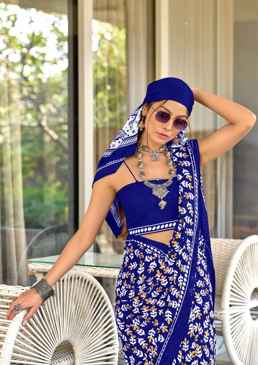 PARTY WEAR STYLISH COTTON SAREES COLLECTION LOW PRICE SHOP T...