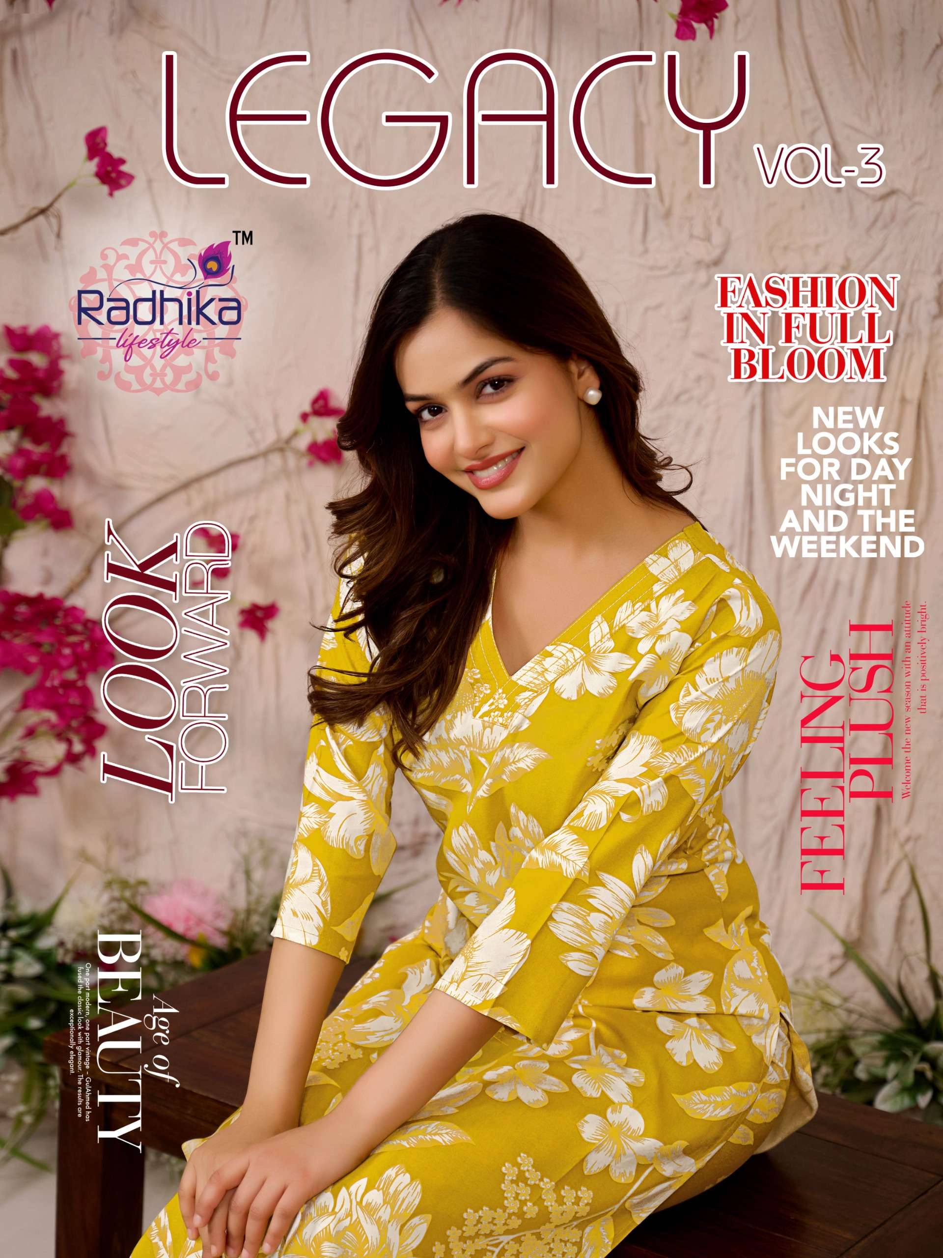 RADHIKA LIFESTYLE LEGACY VOL 3 CASUAL DESIGNER CORD SET FOR ...