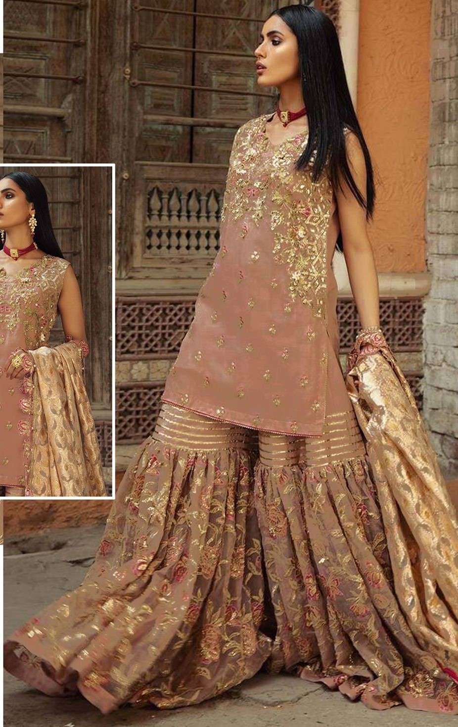 SHANAYA ROSE PREMIUM EDITION S 113 BRAND HEAVY EMBROIDERY WO...