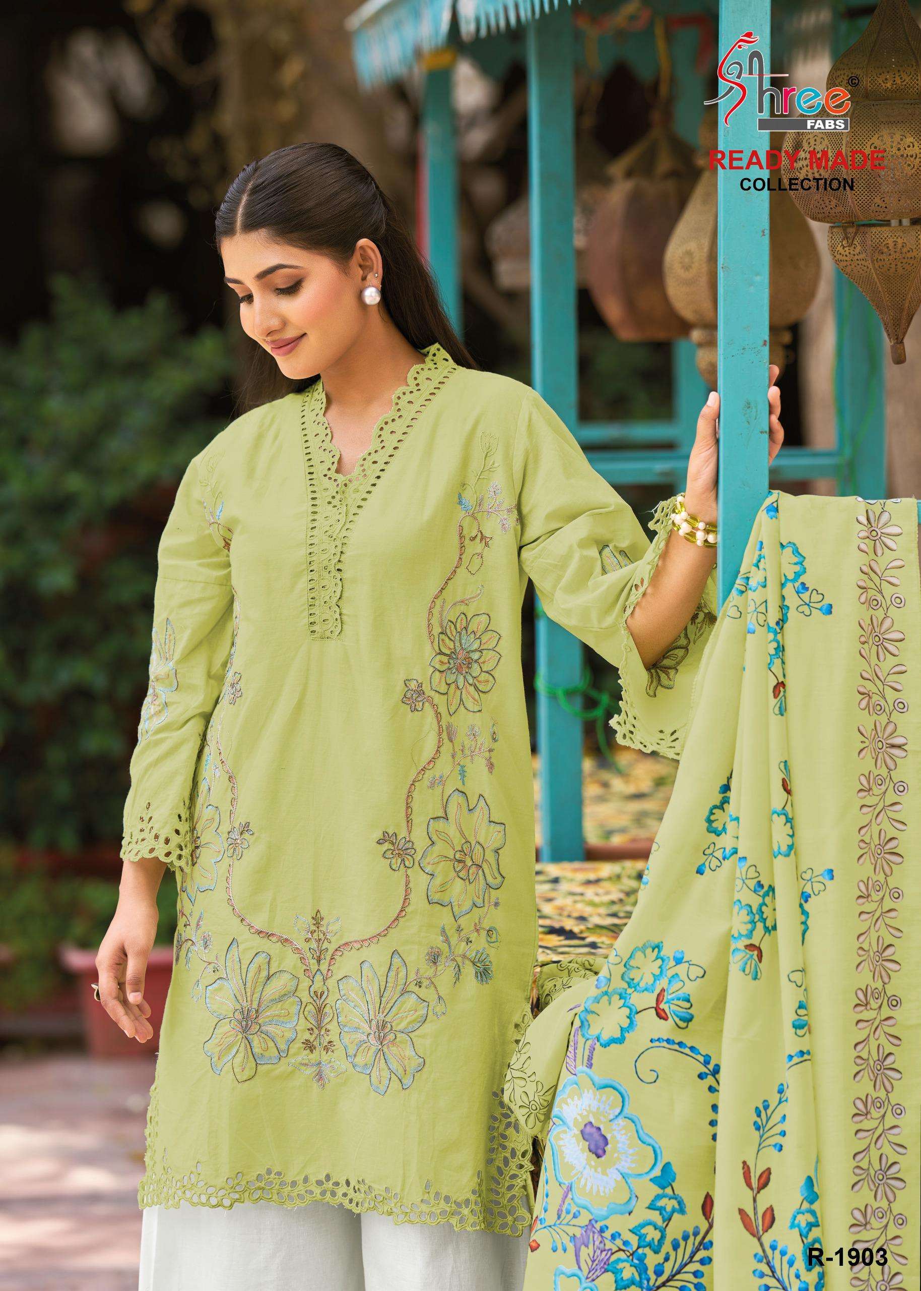 SHREE FABS 1903 BRANDED PAKISTANI READYMADE SUIT COLLECTION ...