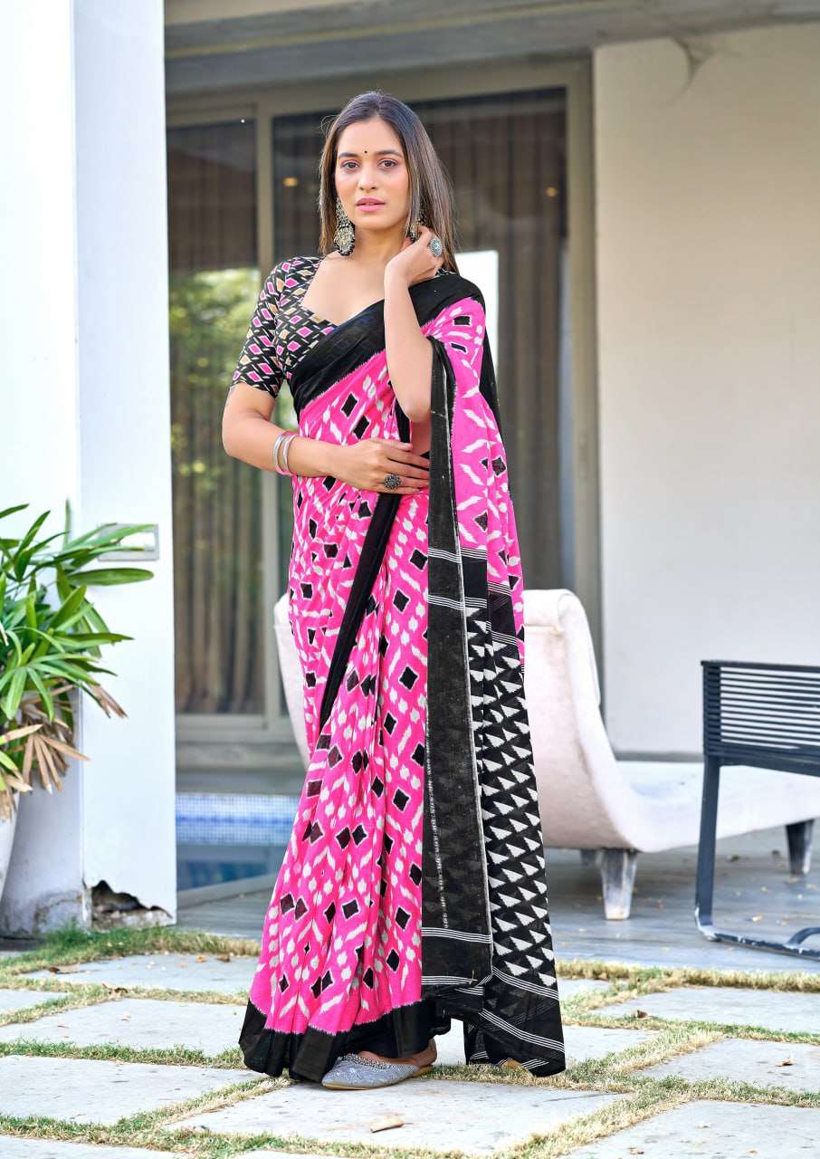 SUMMER PECIAL PRINTED COTTON SAREE FOR WOMEN INDIAN DEALER S...